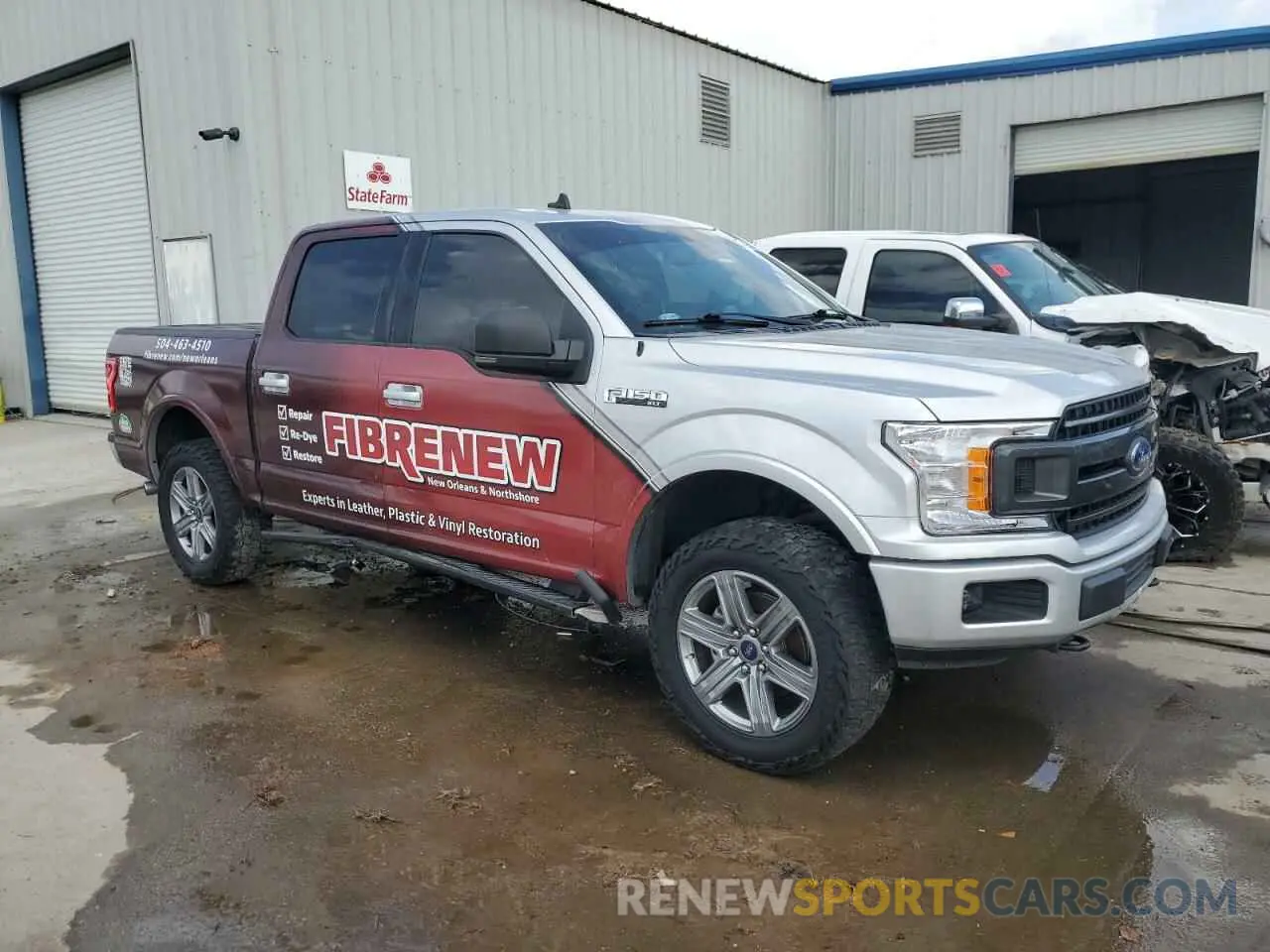 4 fotografías del automóvil dañado 1FTEW1E54KKF22314 FORD F-150 2019