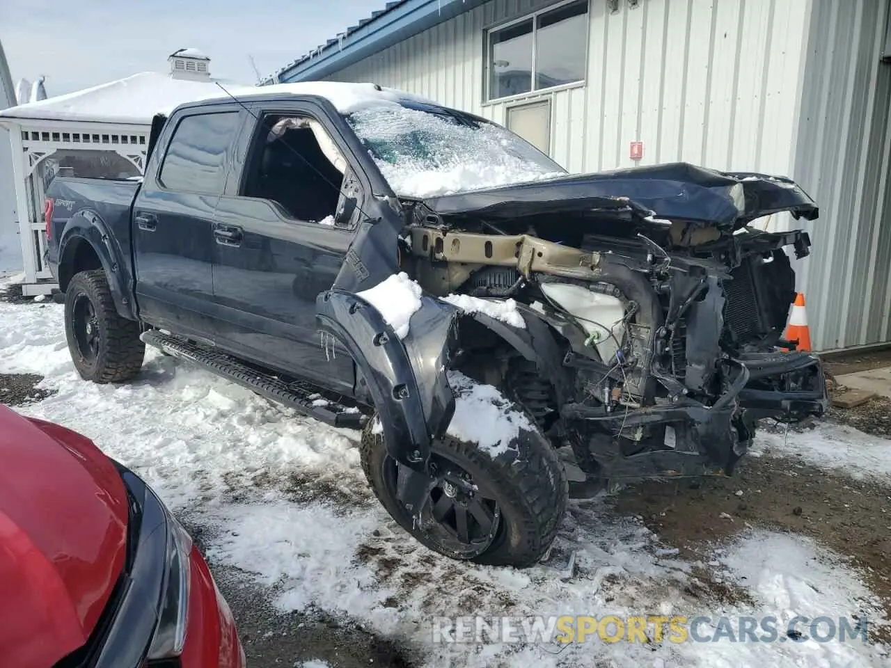 4 fotografías del automóvil dañado 1FTEW1E55KFA22431 FORD F-150 2019