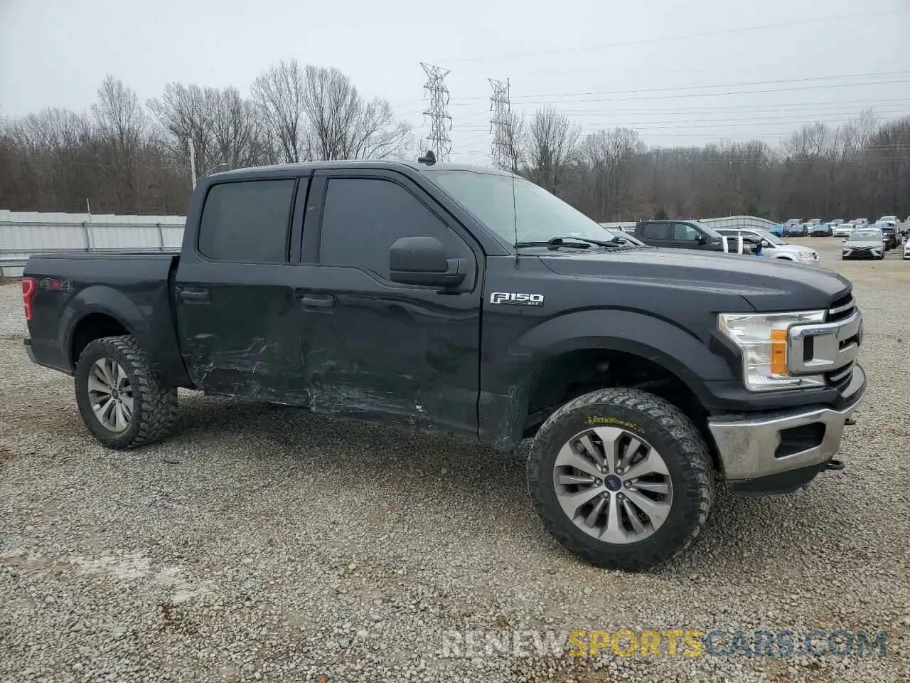 4 fotografías del automóvil dañado 1FTEW1E55KFB20343 FORD F-150 2019