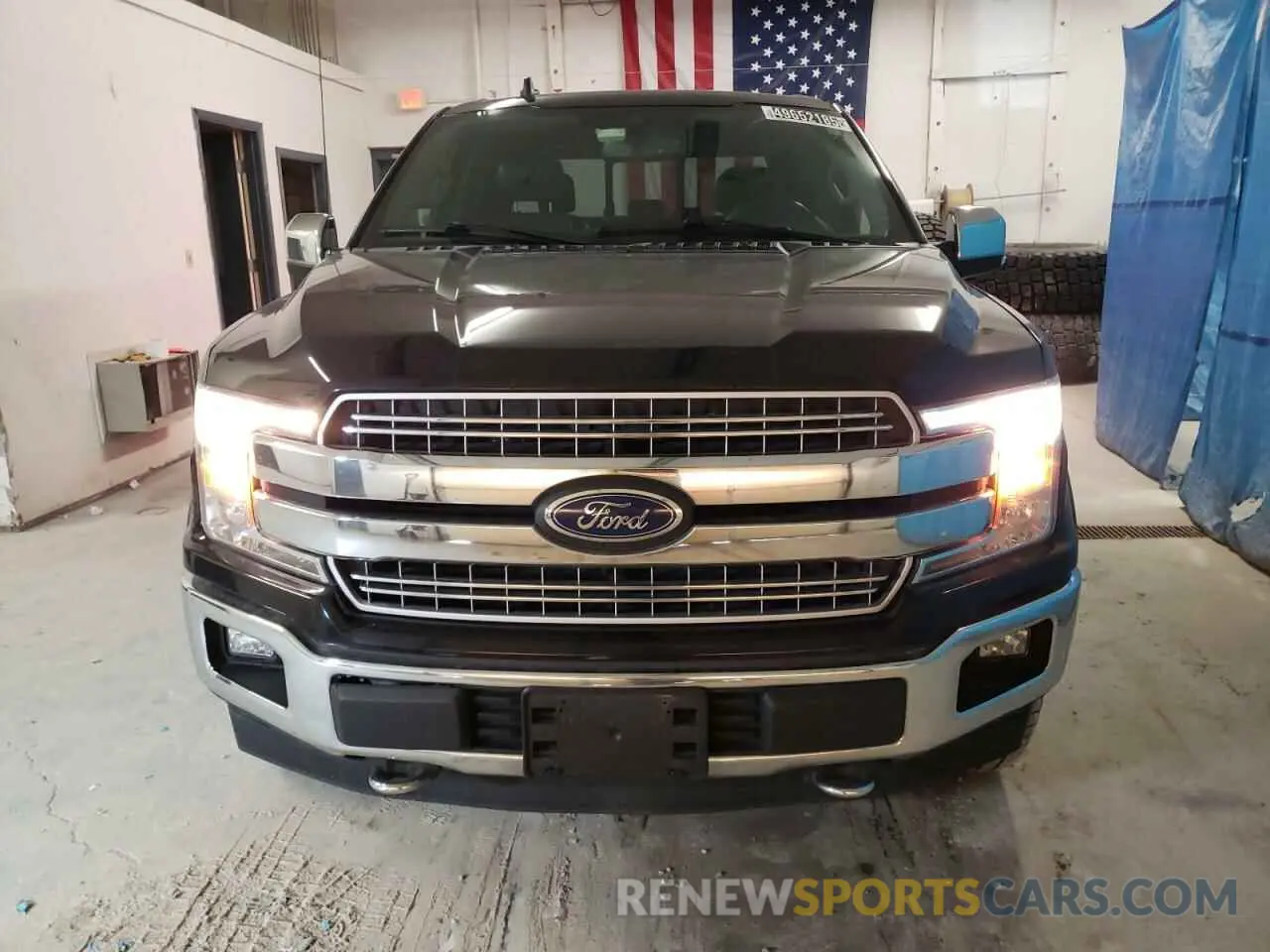 5 fotografías del automóvil dañado 1FTEW1E55KFC88936 FORD F-150 2019