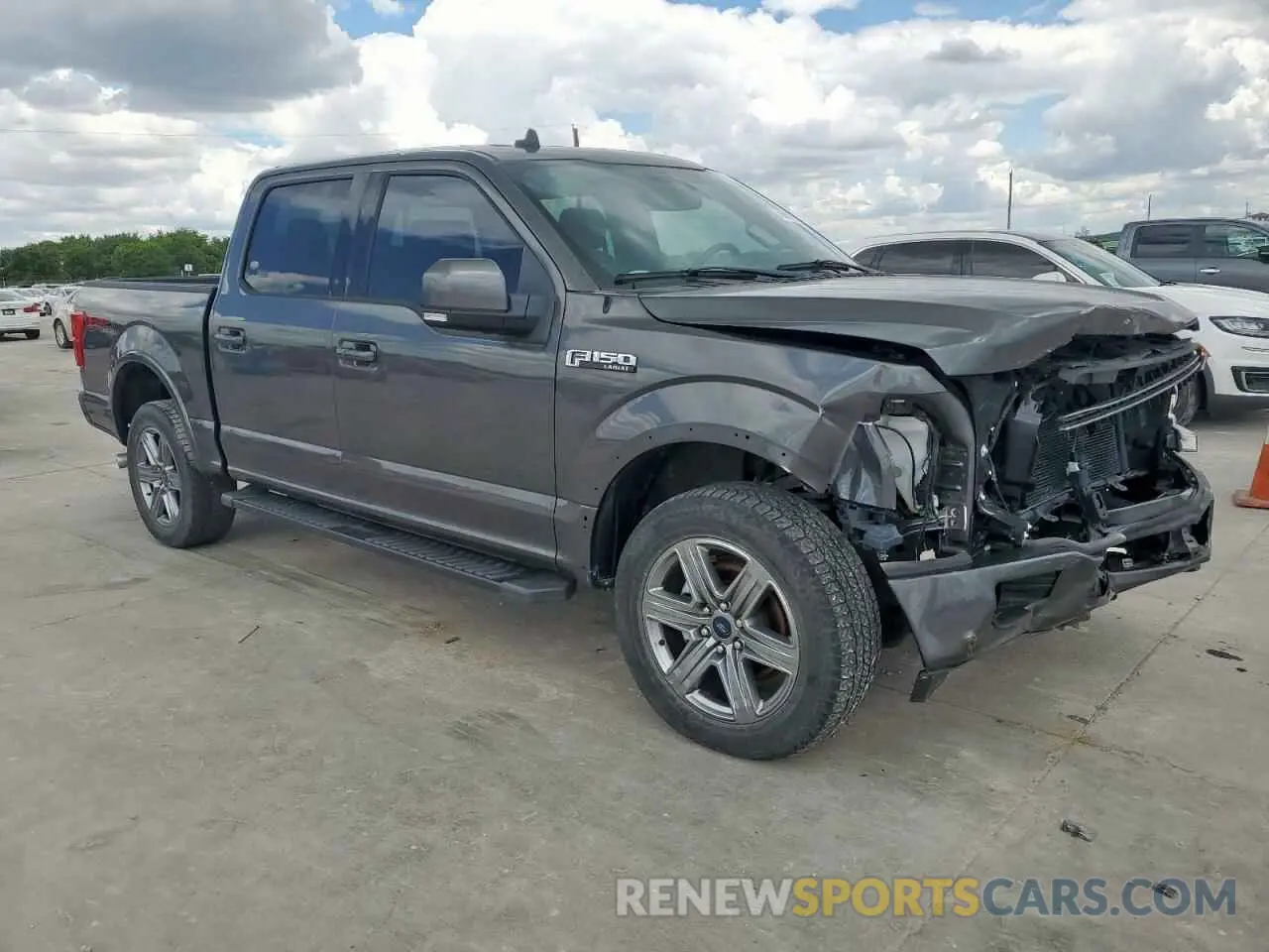4 fotografías del automóvil dañado 1FTEW1E55KKC83615 FORD F-150 2019