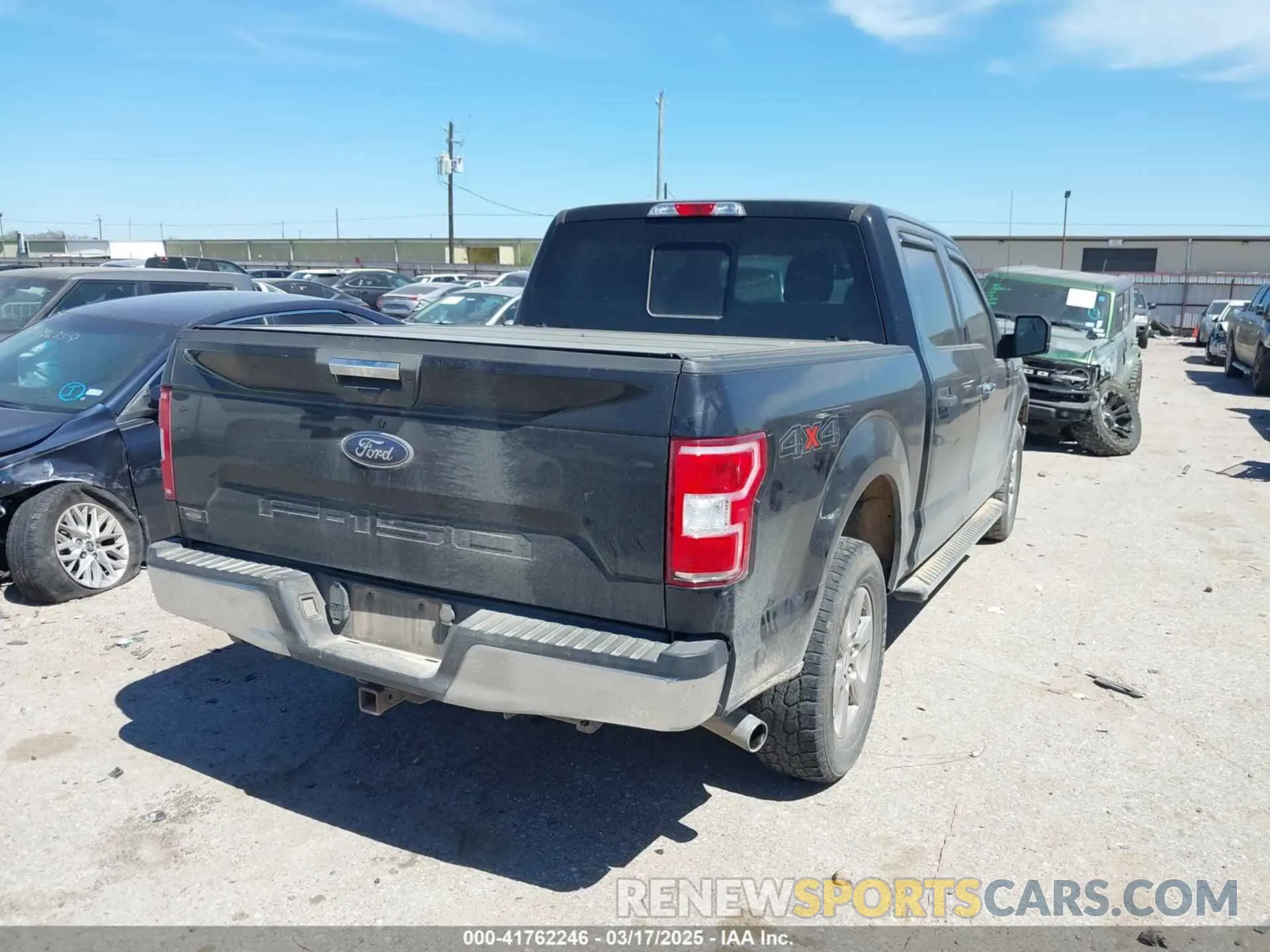 4 fotografías del automóvil dañado 1FTEW1E55KKD26673 FORD F-150 2019