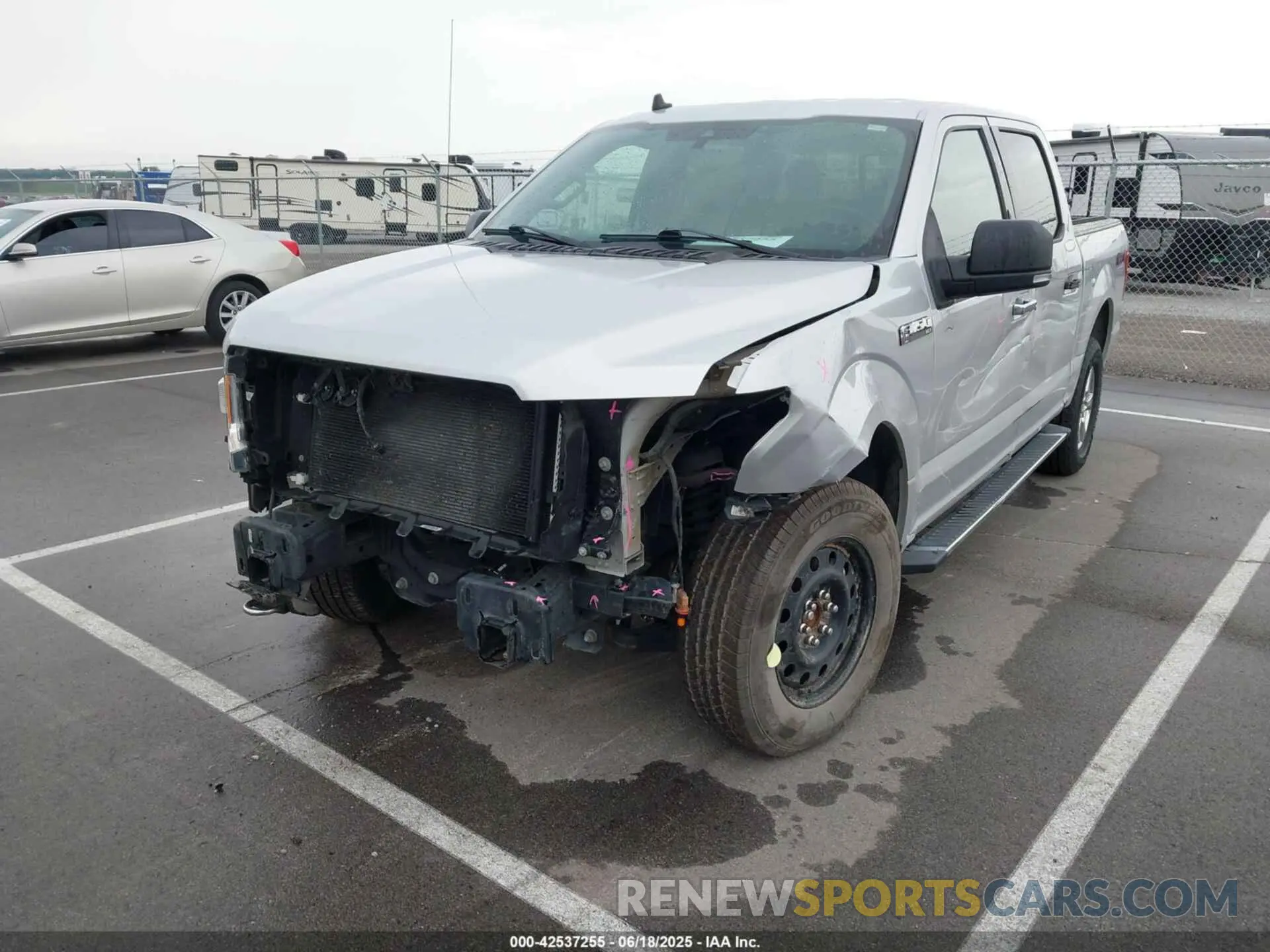 6 fotografías del automóvil dañado 1FTEW1E55KKE36039 FORD F-150 2019