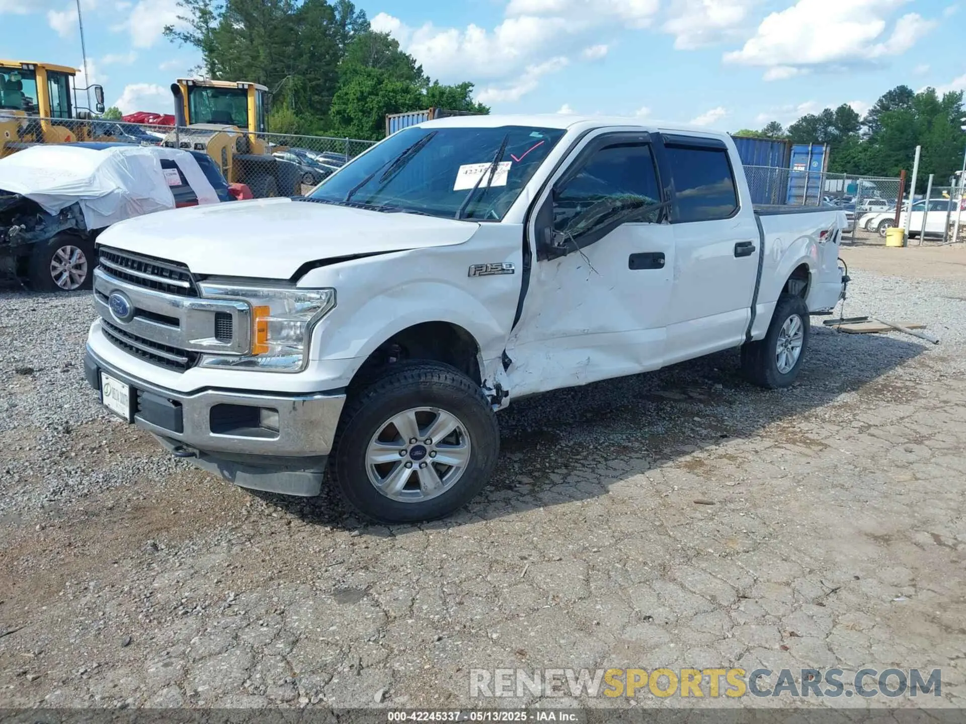 2 fotografías del automóvil dañado 1FTEW1E56KFB91082 FORD F-150 2019