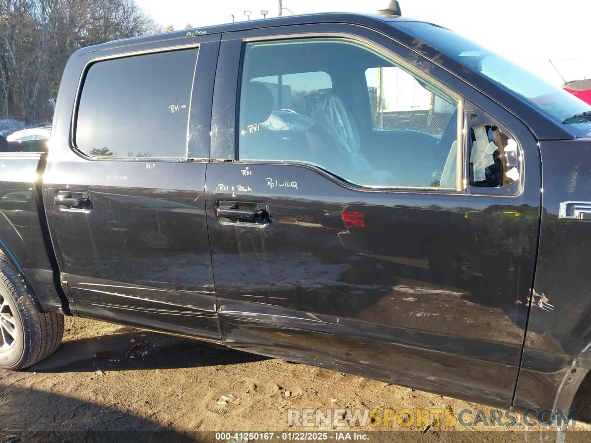 14 fotografías del automóvil dañado 1FTEW1E56KFC73474 FORD F-150 2019