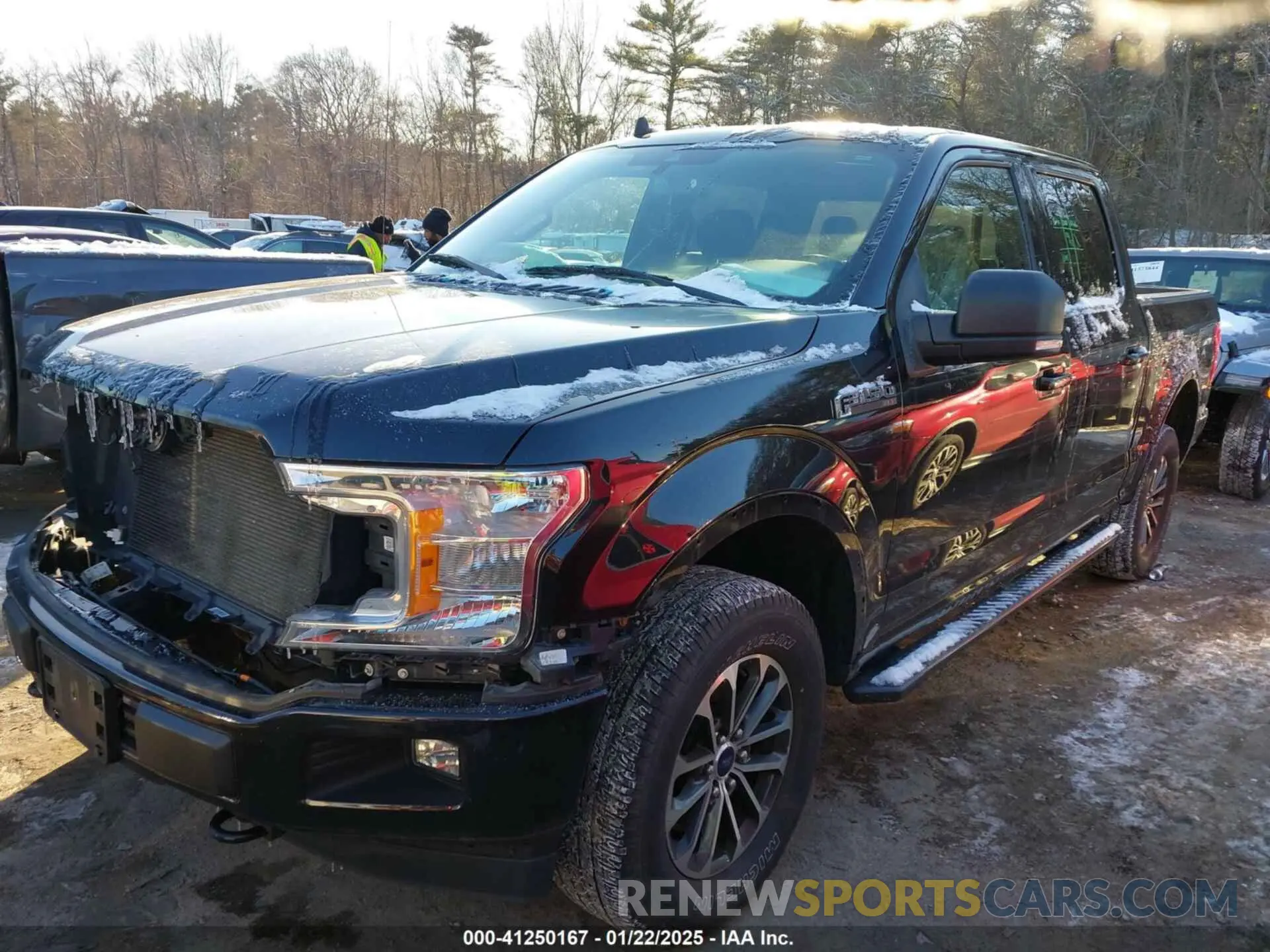 2 fotografías del automóvil dañado 1FTEW1E56KFC73474 FORD F-150 2019