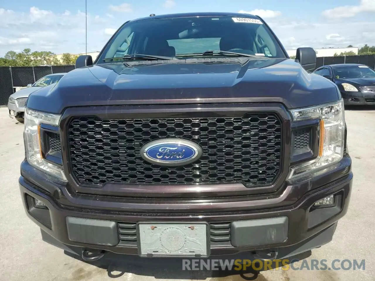 5 fotografías del automóvil dañado 1FTEW1E56KFD10314 FORD F-150 2019