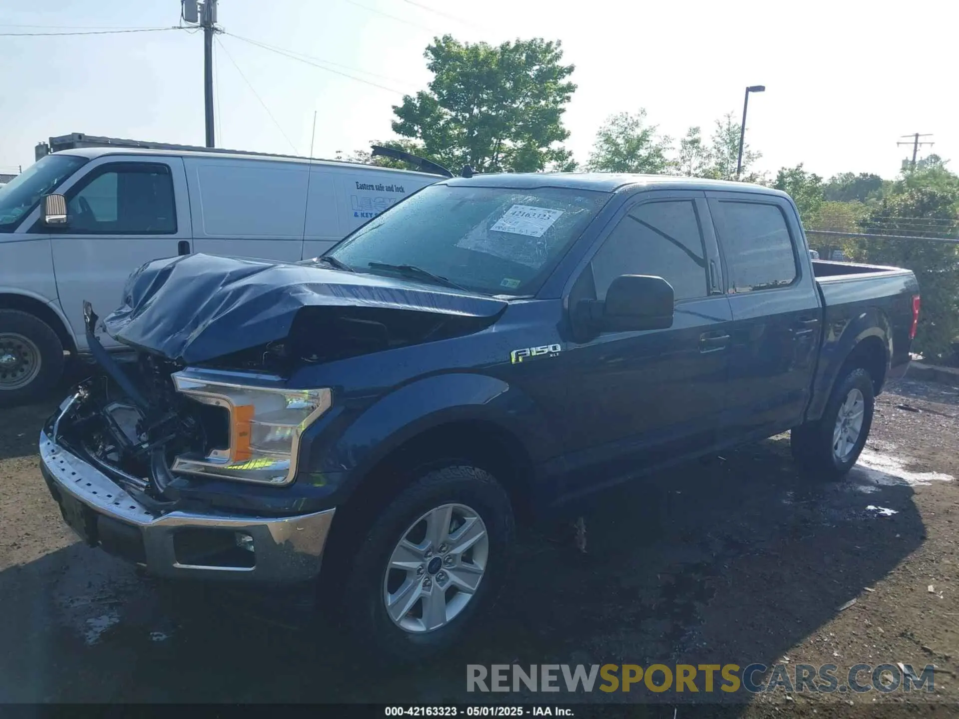 2 fotografías del automóvil dañado 1FTEW1E56KKE74377 FORD F-150 2019