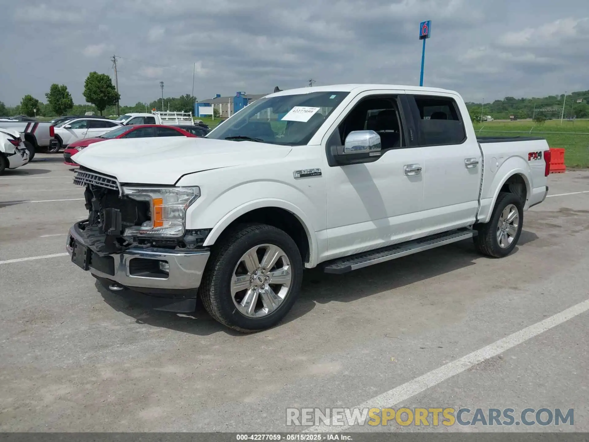 2 fotografías del automóvil dañado 1FTEW1E57KFA55172 FORD F-150 2019