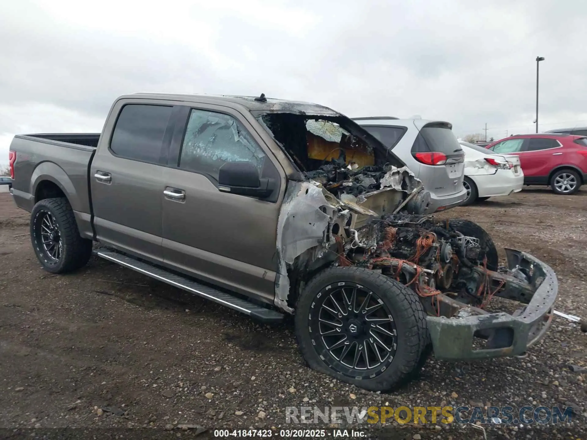 1 fotografías del automóvil dañado 1FTEW1E57KFB27309 FORD F-150 2019