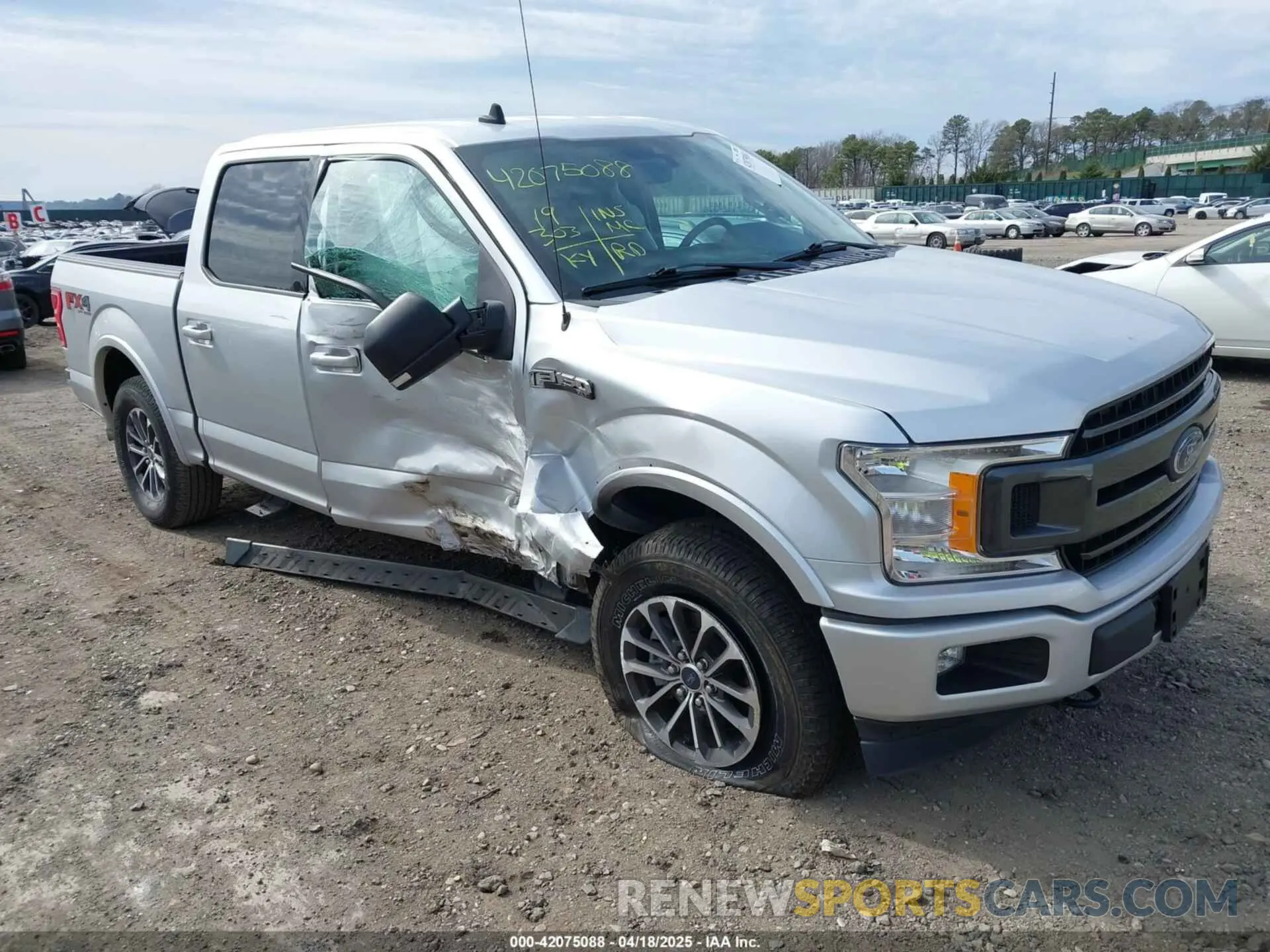 1 fotografías del automóvil dañado 1FTEW1E57KFB57314 FORD F-150 2019