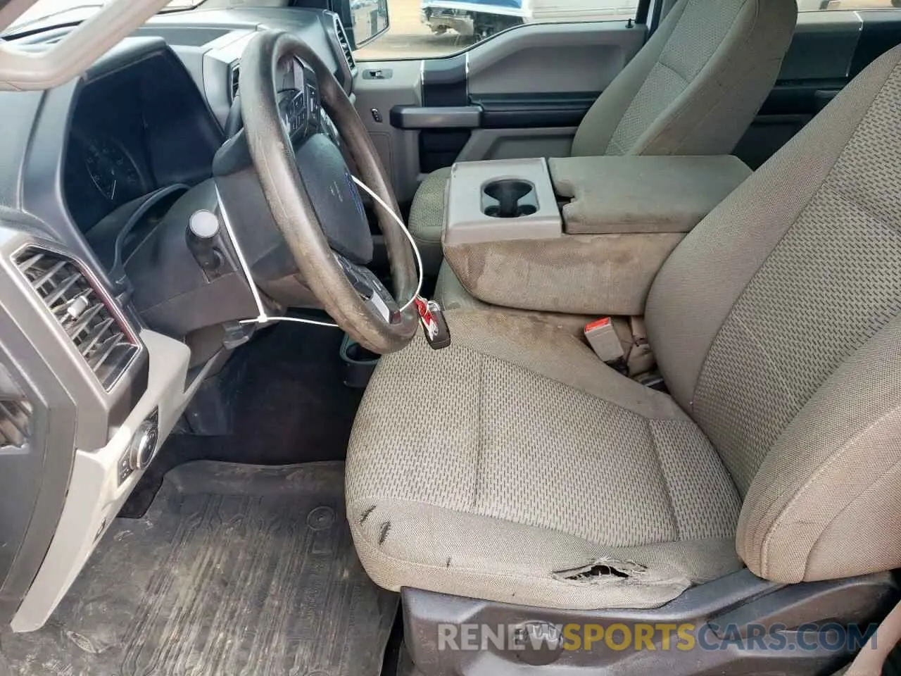 7 fotografías del automóvil dañado 1FTEW1E57KKC88167 FORD F-150 2019