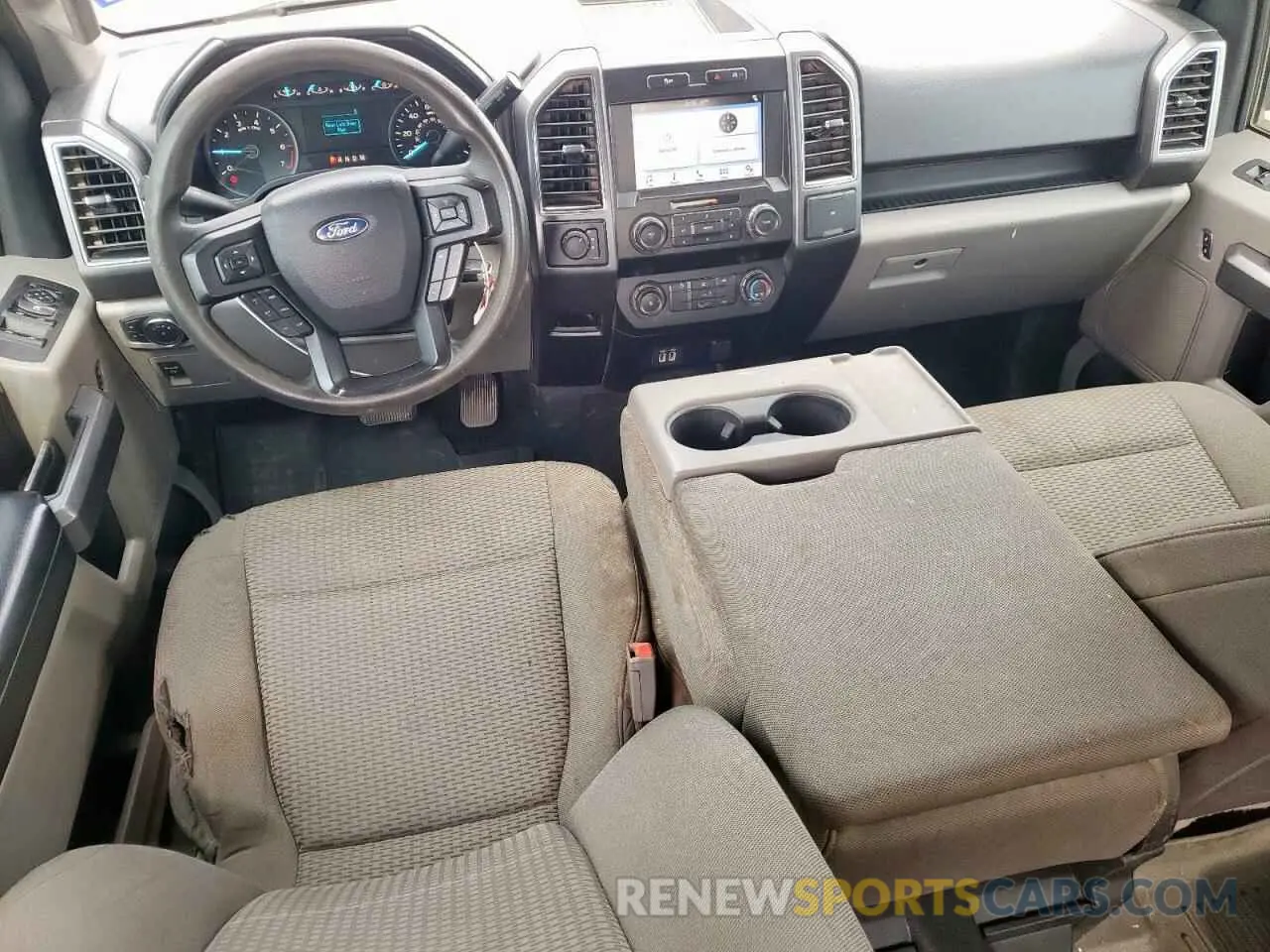 8 fotografías del automóvil dañado 1FTEW1E57KKC88167 FORD F-150 2019