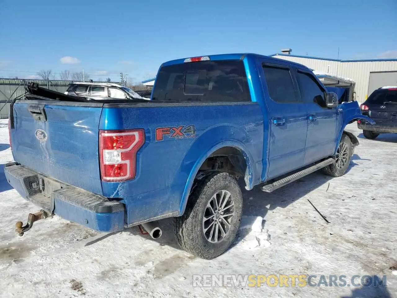 3 fotografías del automóvil dañado 1FTEW1E58KFA04604 FORD F-150 2019
