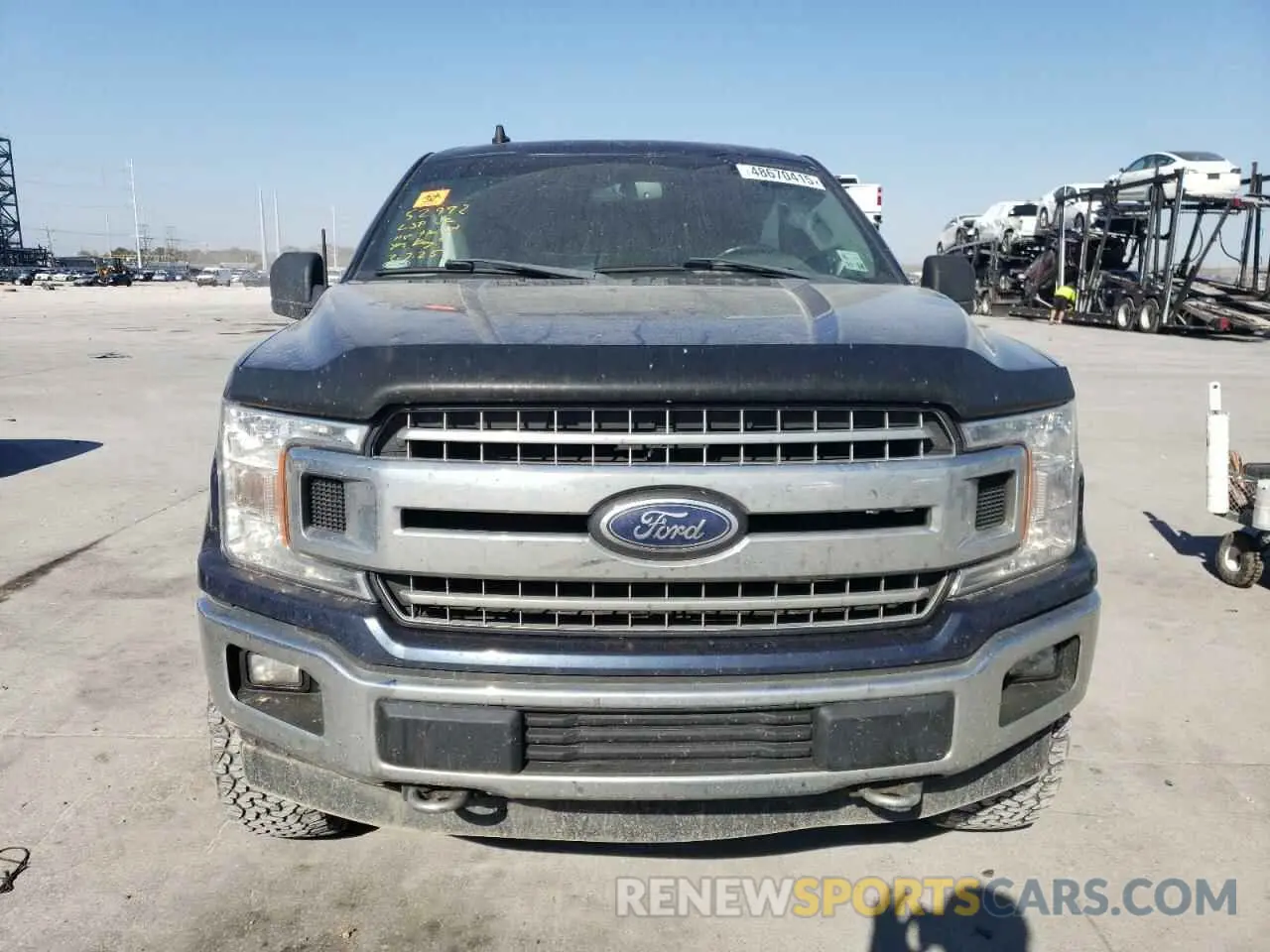 5 fotografías del automóvil dañado 1FTEW1E58KKC74049 FORD F-150 2019