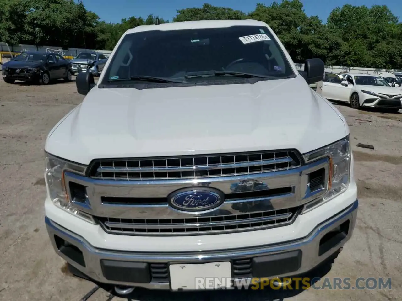 5 fotografías del automóvil dañado 1FTEW1E58KKE91391 FORD F-150 2019