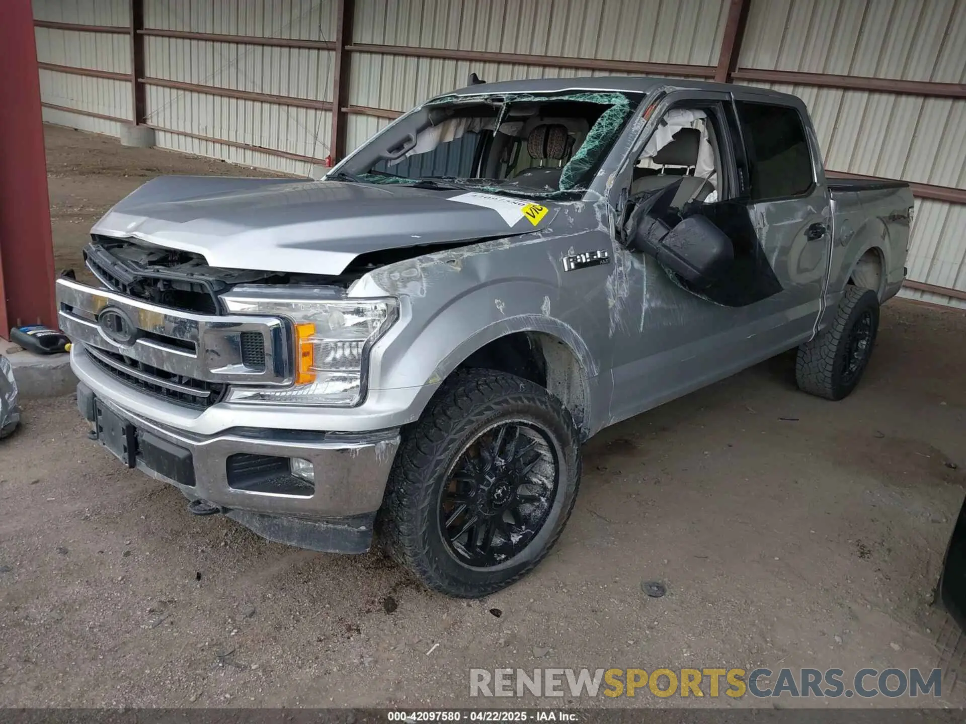 2 fotografías del automóvil dañado 1FTEW1E59KFA67064 FORD F-150 2019