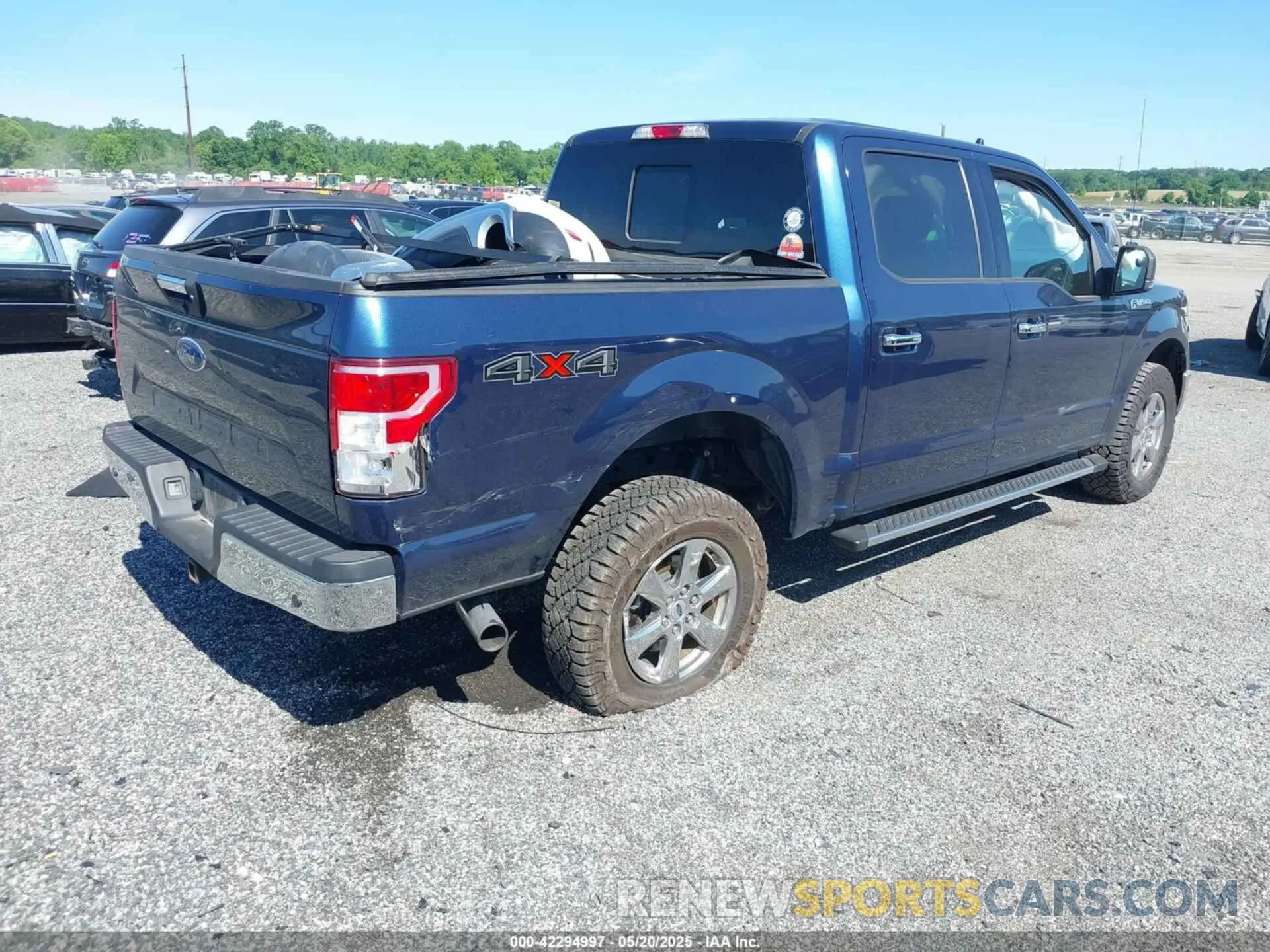 4 fotografías del automóvil dañado 1FTEW1E59KFC41666 FORD F-150 2019