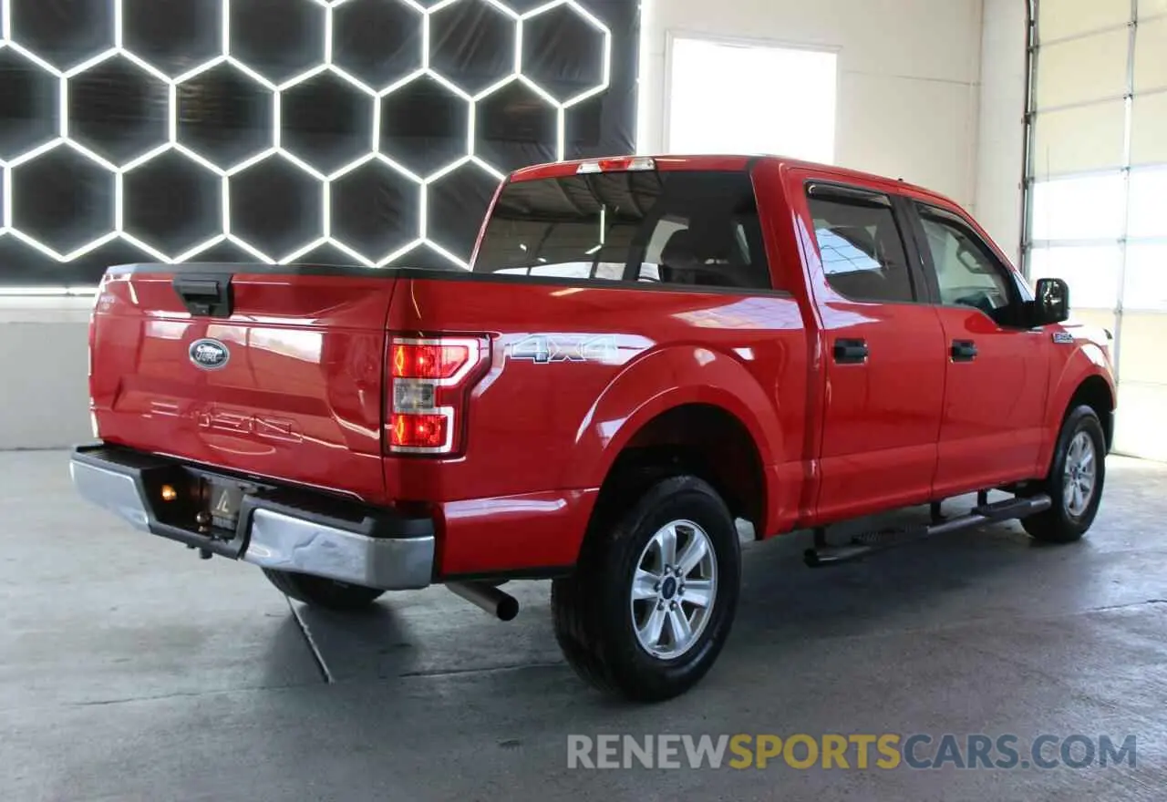 3 fotografías del automóvil dañado 1FTEW1E5XKFB18538 FORD F-150 2019