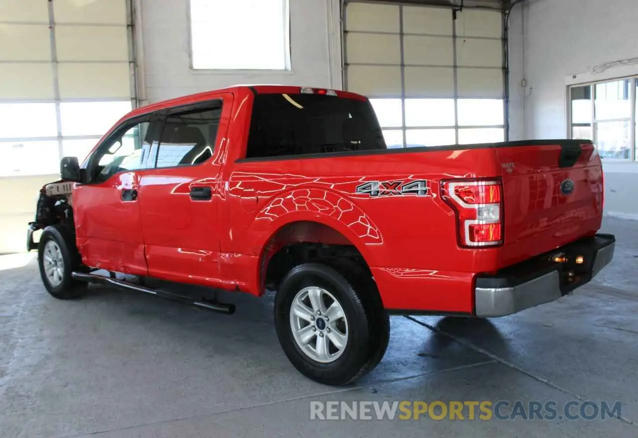 4 fotografías del automóvil dañado 1FTEW1E5XKFB18538 FORD F-150 2019