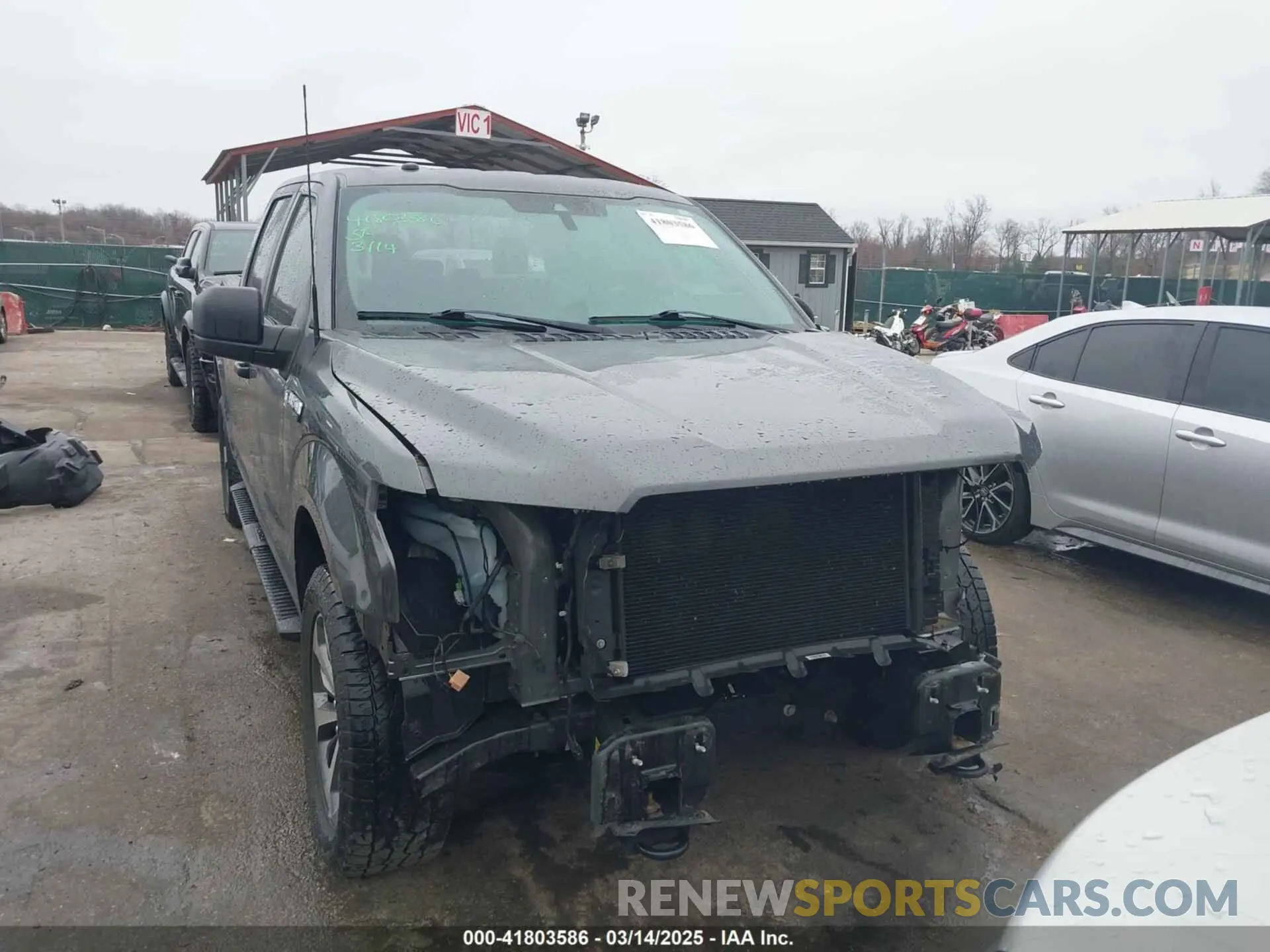 13 fotografías del automóvil dañado 1FTEW1E5XKFC16968 FORD F-150 2019