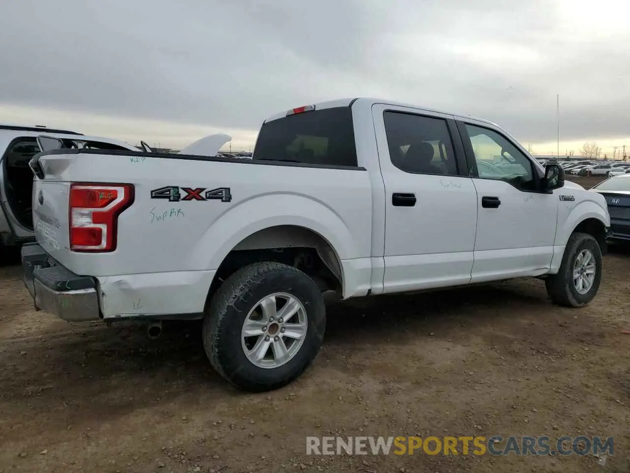 3 fotografías del automóvil dañado 1FTEW1EB0KFB65535 FORD F-150 2019