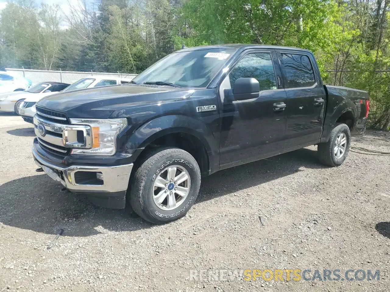 1 fotografías del automóvil dañado 1FTEW1EB4KKD01821 FORD F-150 2019