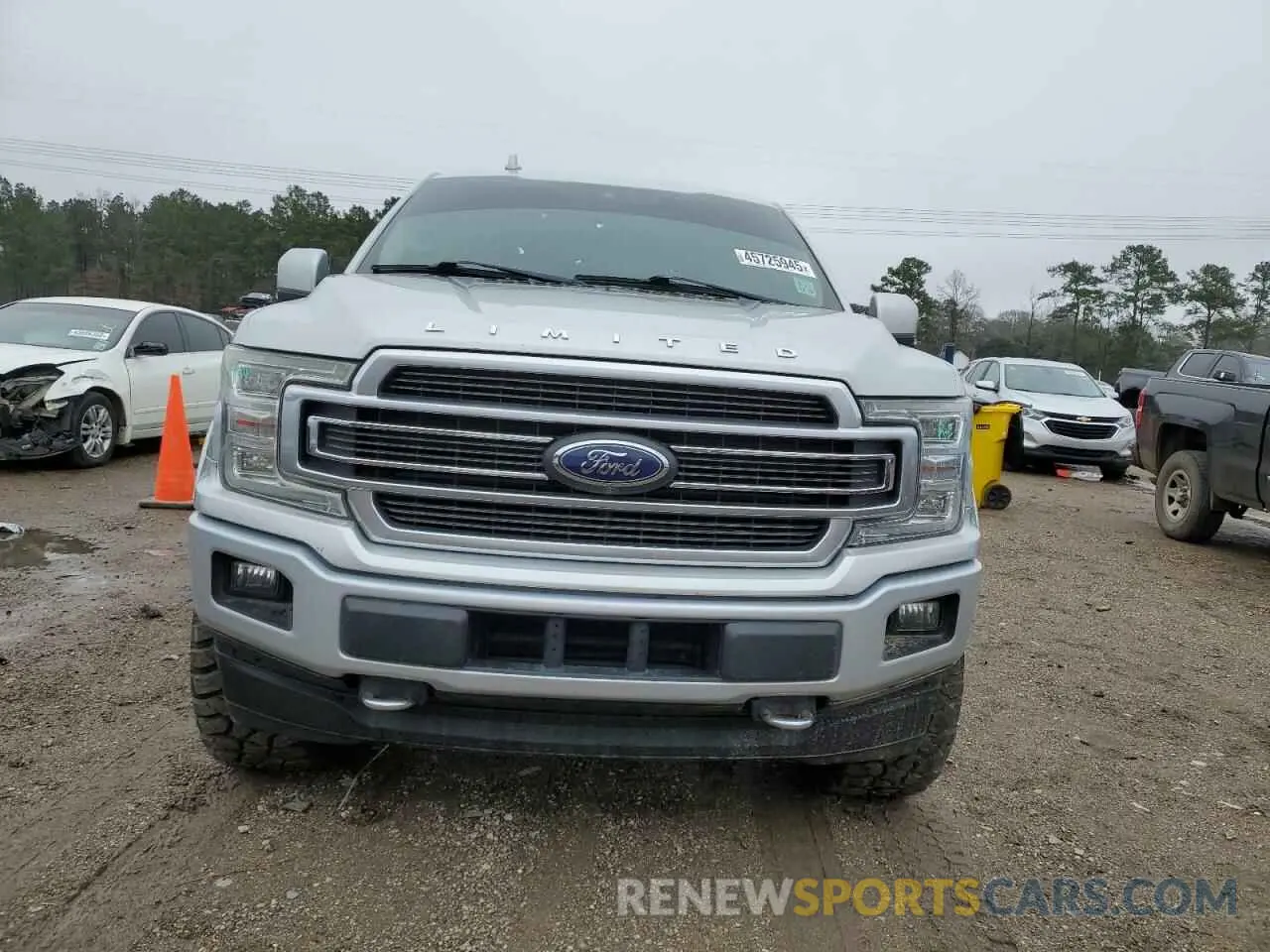 5 fotografías del automóvil dañado 1FTEW1EG0KFA23519 FORD F-150 2019