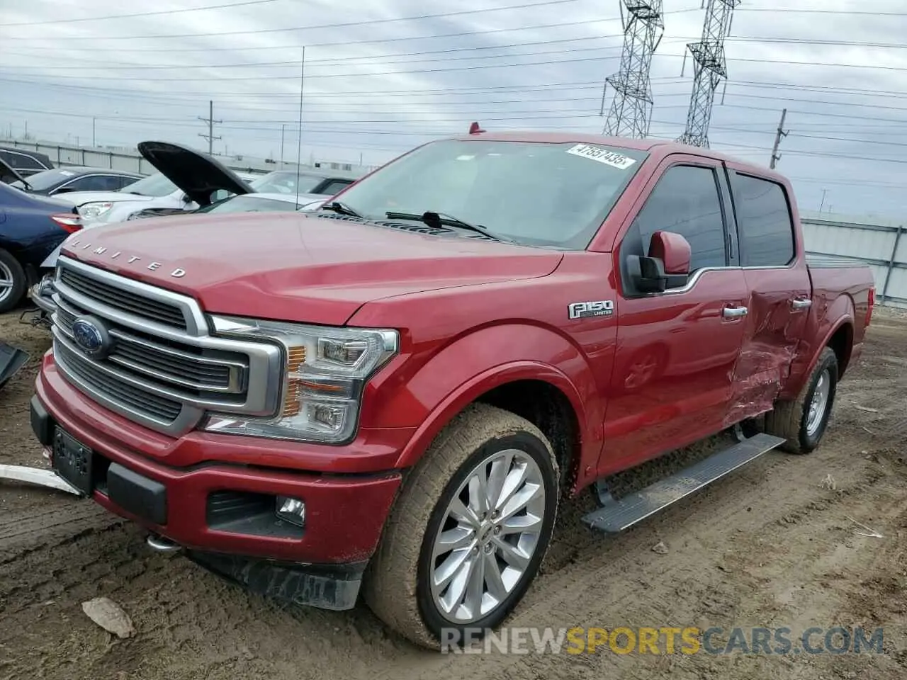 1 fotografías del automóvil dañado 1FTEW1EG8KFA09819 FORD F-150 2019