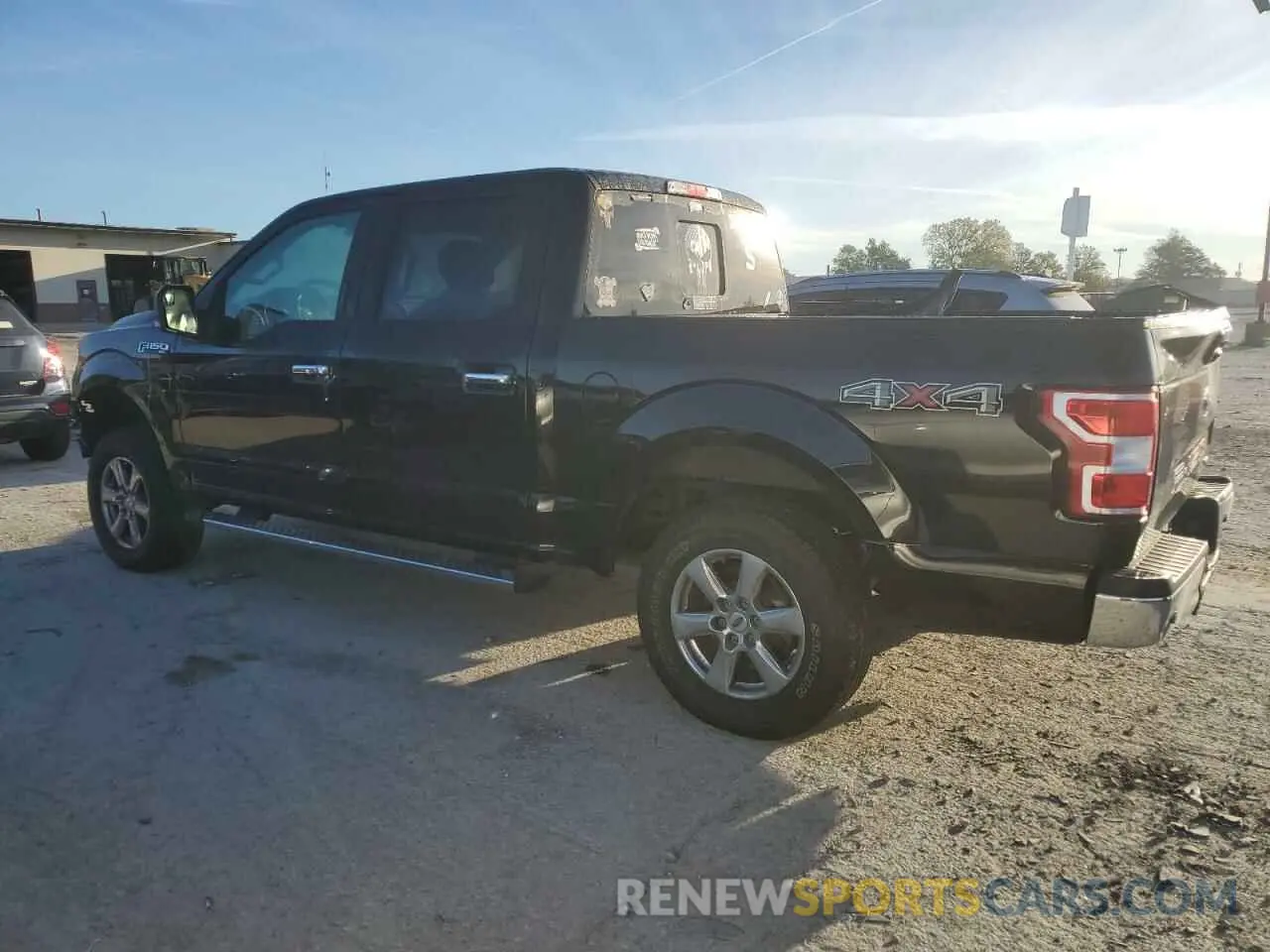 2 fotografías del automóvil dañado 1FTEW1EP0KFB26634 FORD F-150 2019