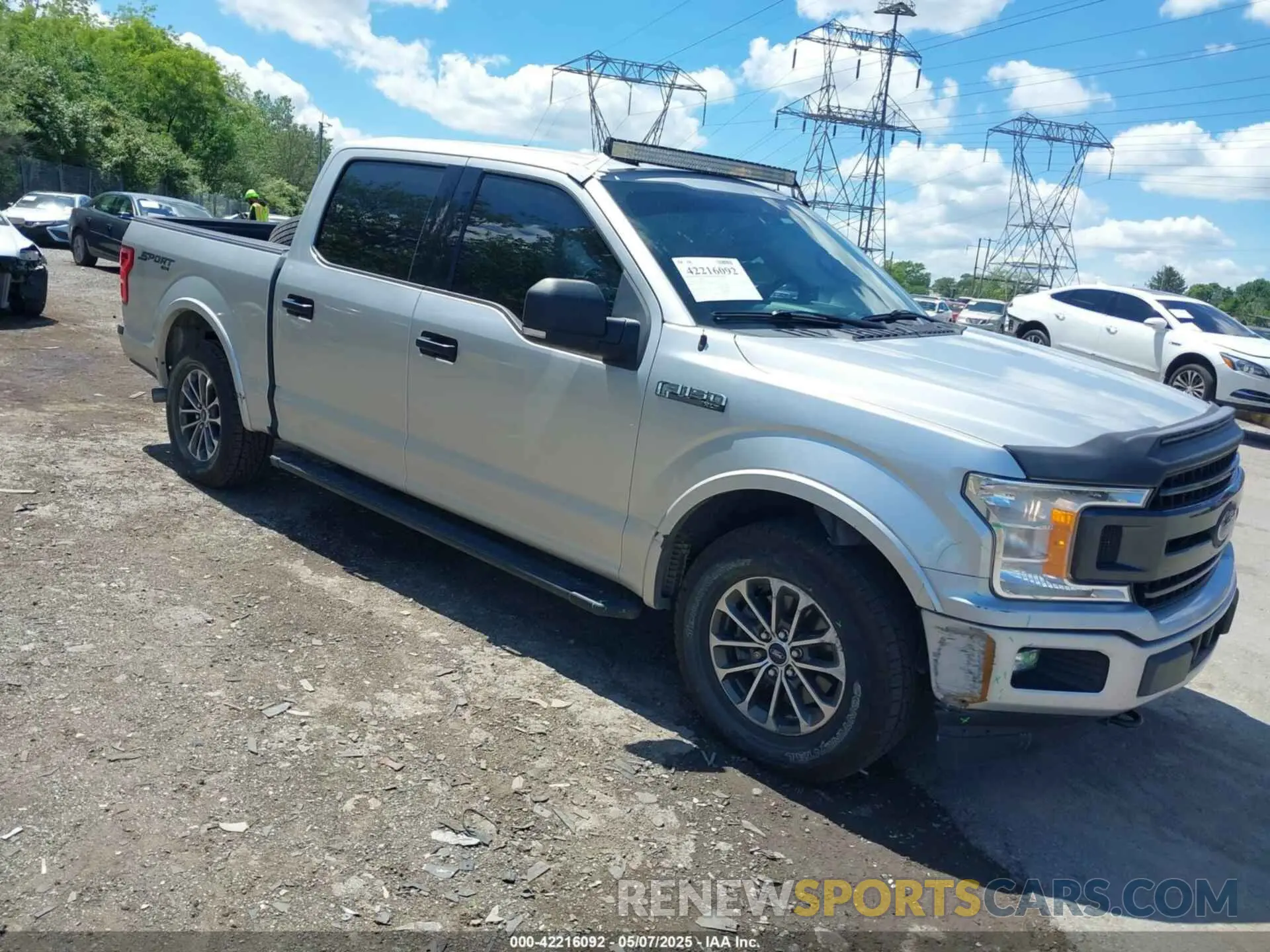 1 fotografías del automóvil dañado 1FTEW1EP1KFD51936 FORD F-150 2019
