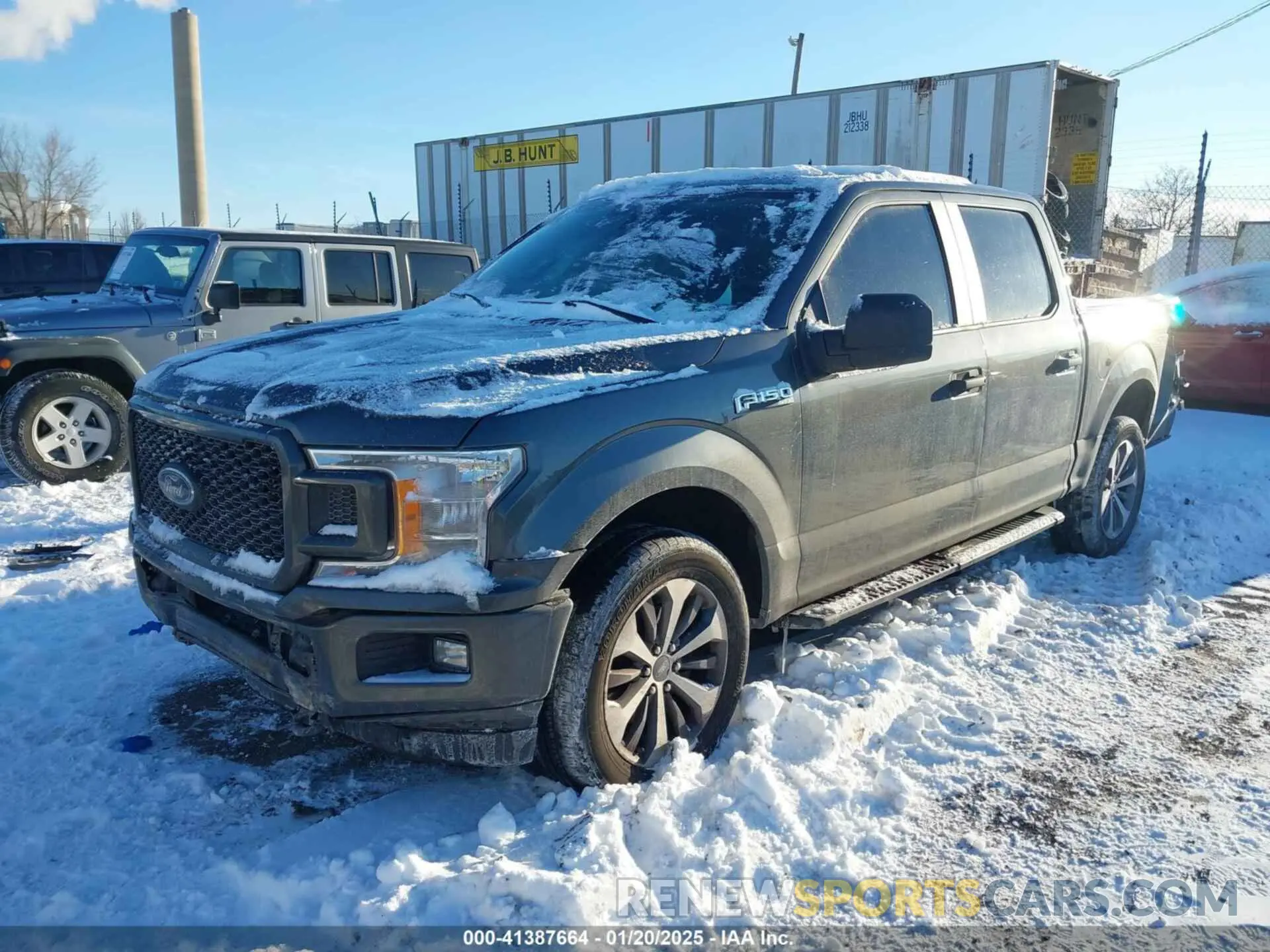 2 fotografías del automóvil dañado 1FTEW1EP2KFD07475 FORD F-150 2019