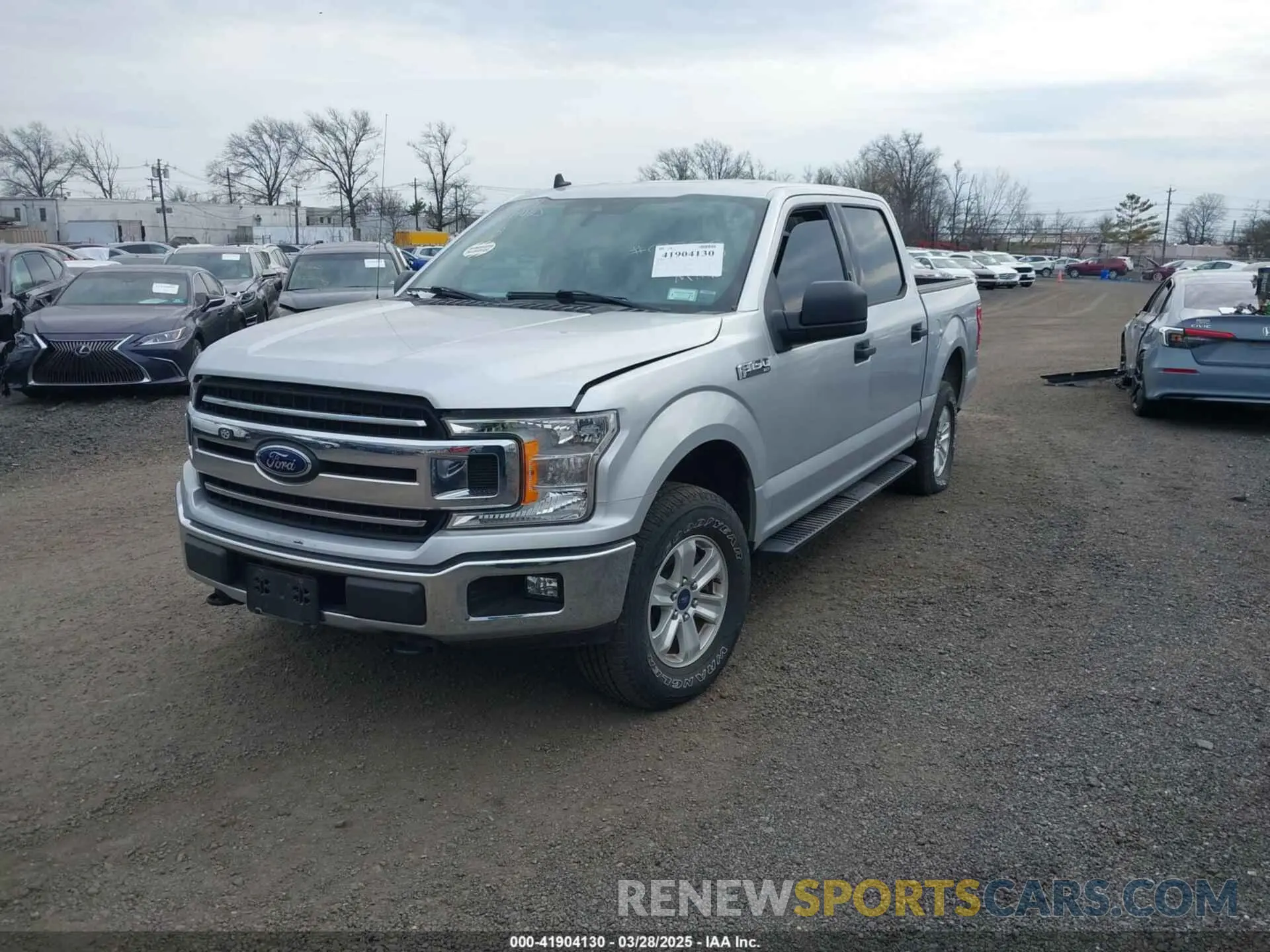 2 fotografías del automóvil dañado 1FTEW1EP3KFC59758 FORD F-150 2019