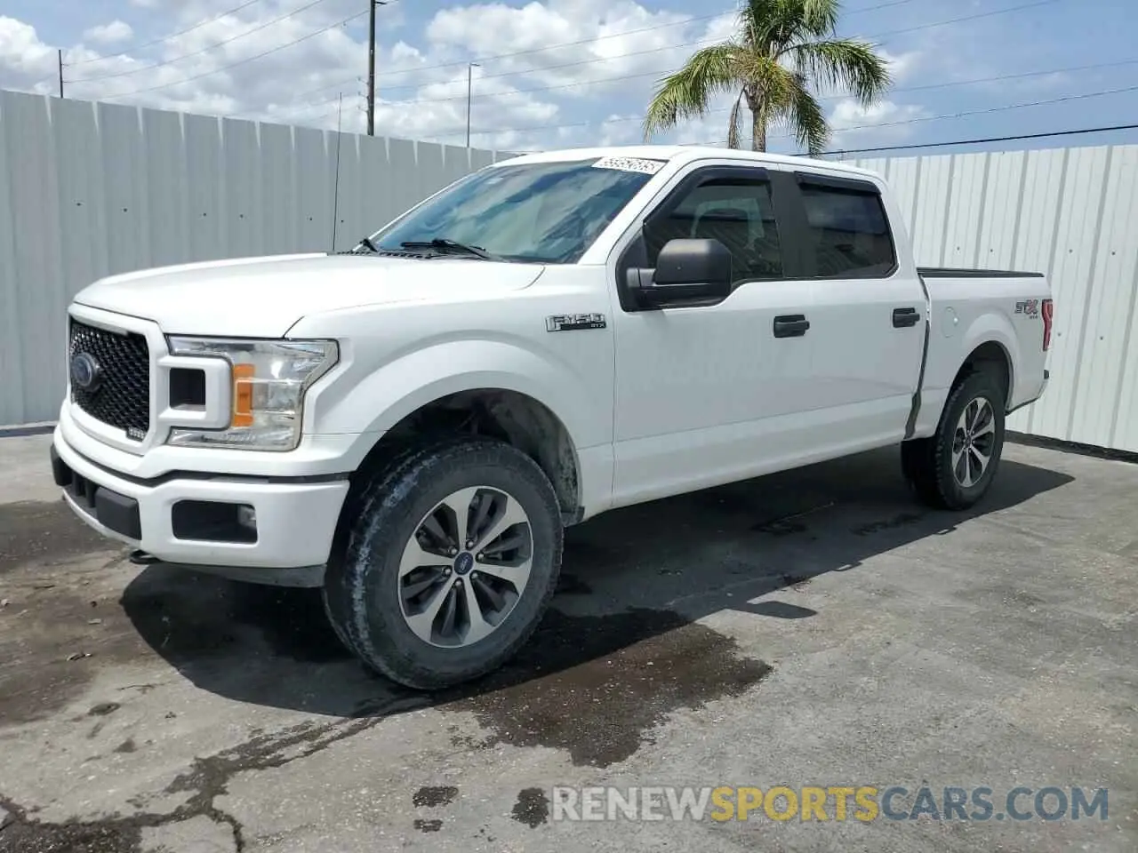 1 fotografías del automóvil dañado 1FTEW1EP3KFC78701 FORD F-150 2019