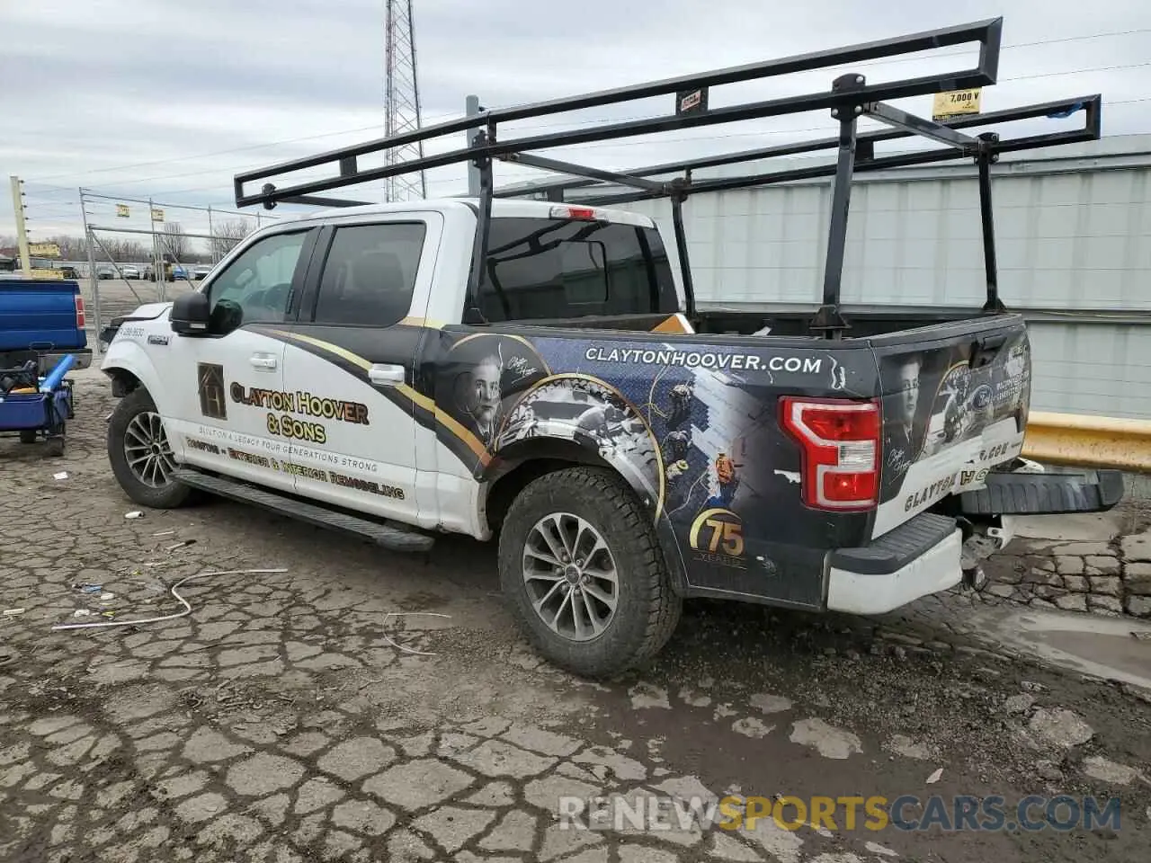 2 fotografías del automóvil dañado 1FTEW1EP3KFD32658 FORD F-150 2019