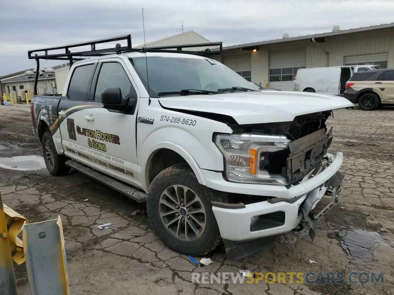 4 fotografías del automóvil dañado 1FTEW1EP3KFD32658 FORD F-150 2019
