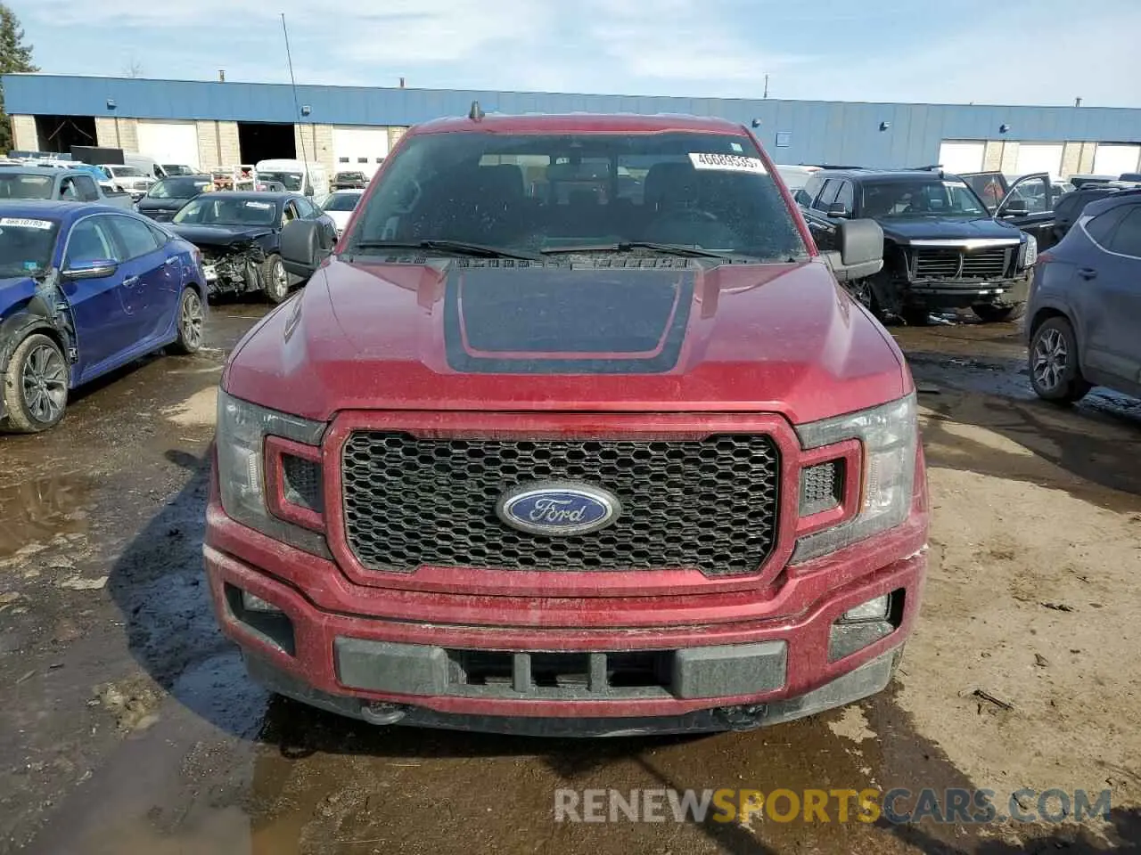 5 fotografías del automóvil dañado 1FTEW1EP4KFA78930 FORD F-150 2019