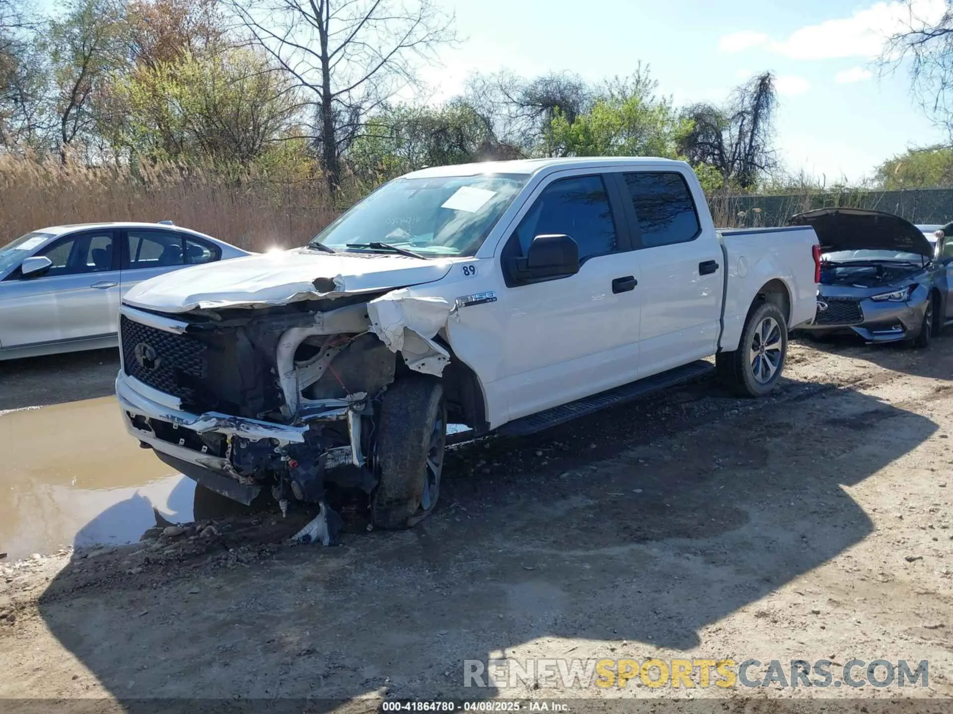 2 fotografías del automóvil dañado 1FTEW1EP6KFC53680 FORD F-150 2019