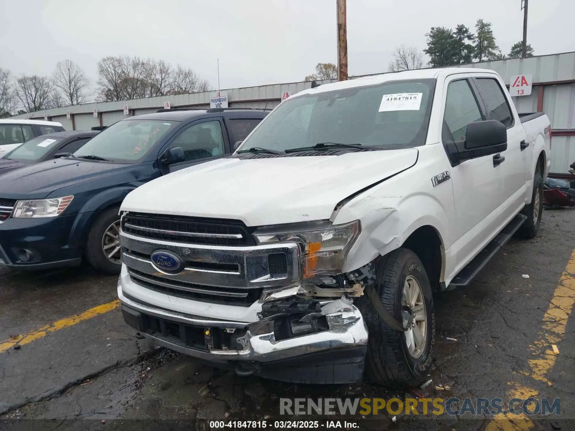 2 fotografías del automóvil dañado 1FTEW1EP7KKC70866 FORD F-150 2019