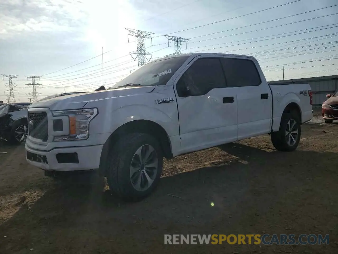 1 fotografías del automóvil dañado 1FTEW1EP7KKD11299 FORD F-150 2019