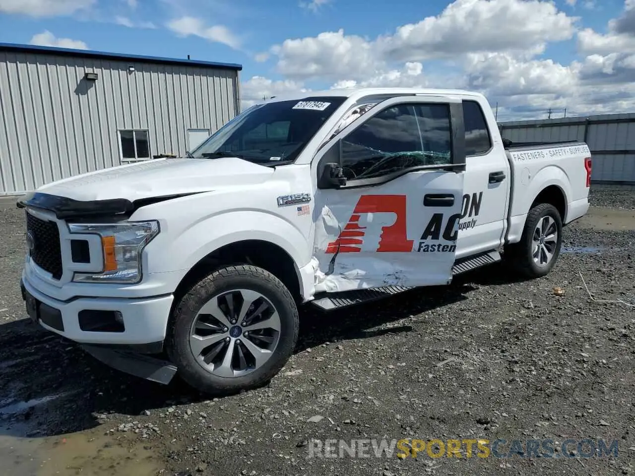 1 fotografías del automóvil dañado 1FTEW1EP7KKE96101 FORD F-150 2019