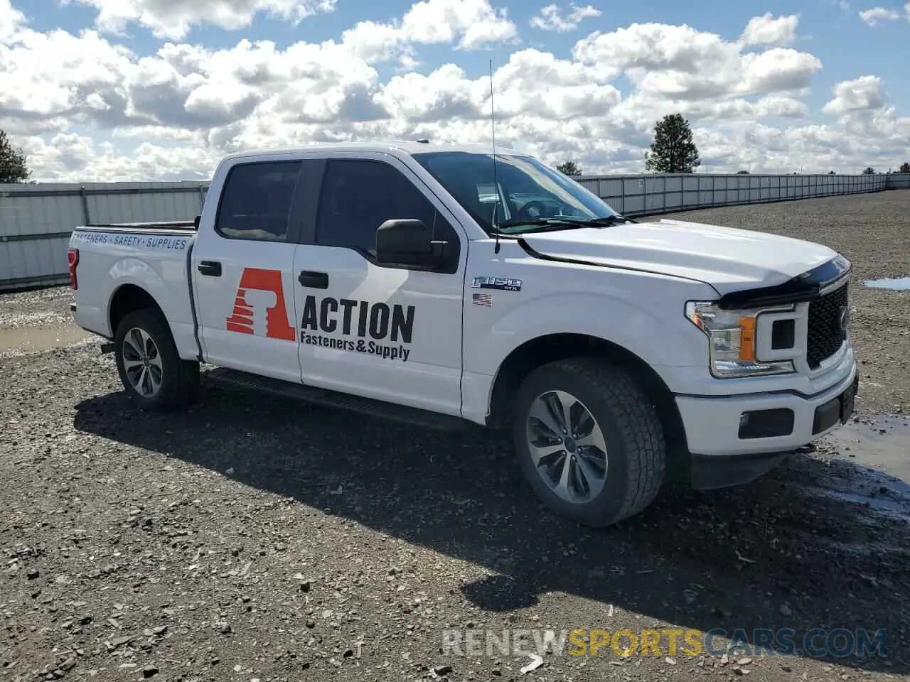4 fotografías del automóvil dañado 1FTEW1EP7KKE96101 FORD F-150 2019