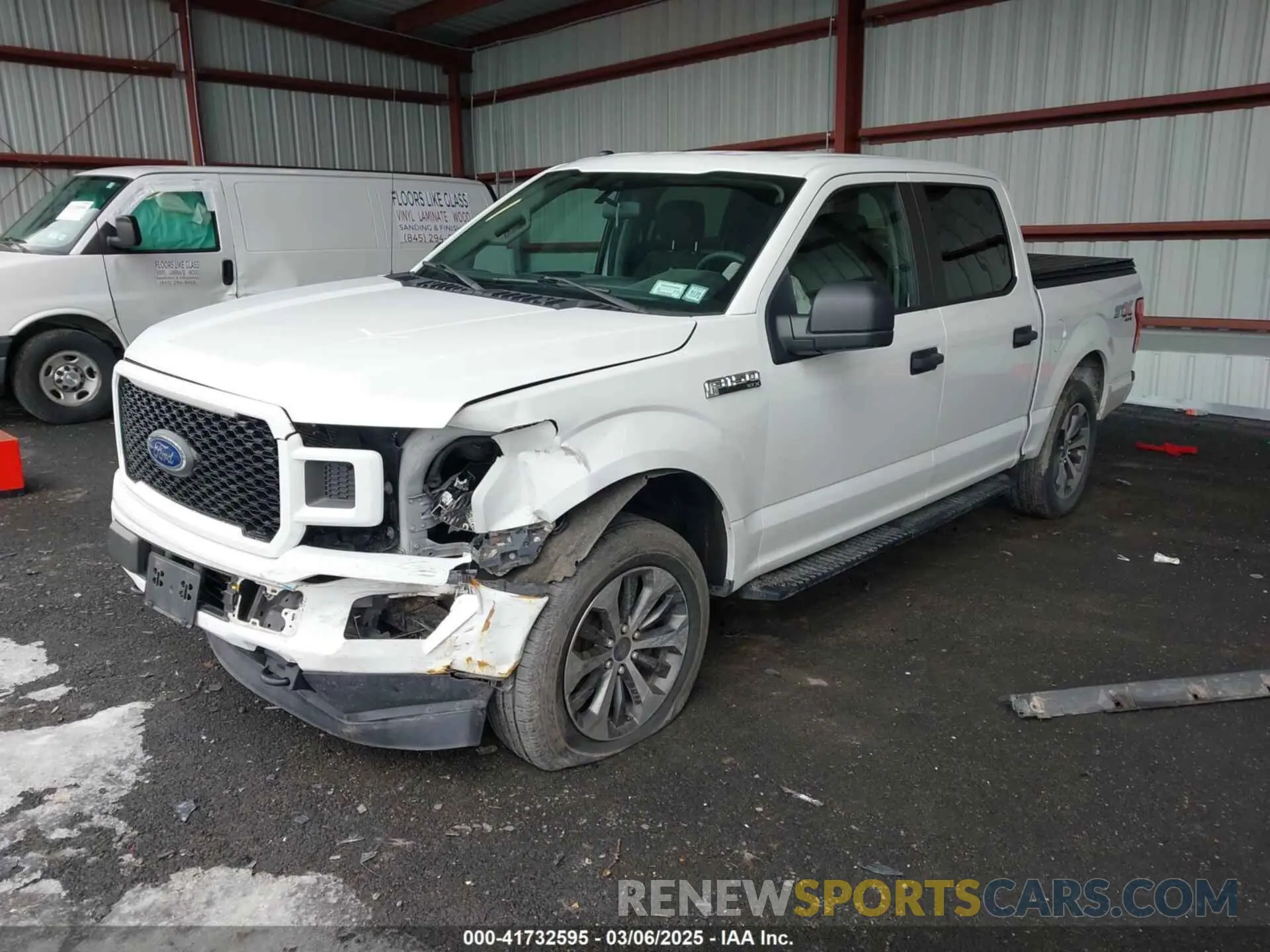 2 fotografías del automóvil dañado 1FTEW1EP8KFC22155 FORD F-150 2019