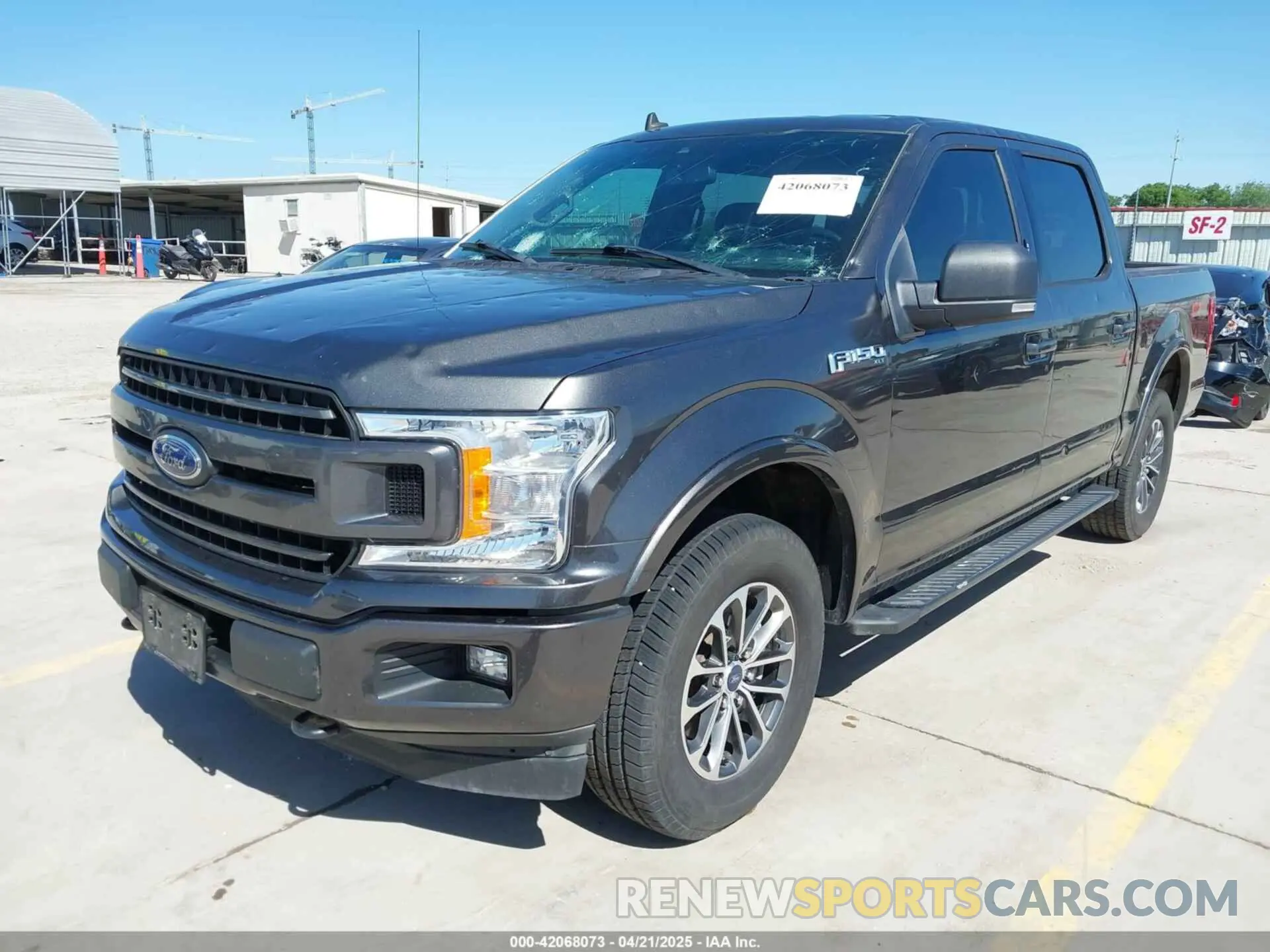 2 fotografías del automóvil dañado 1FTEW1EP9KKE47370 FORD F-150 2019