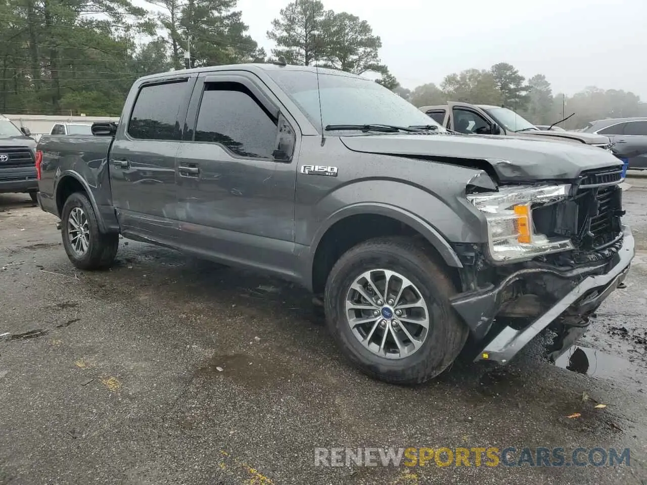 4 fotografías del automóvil dañado 1FTEW1EPXKFB15382 FORD F-150 2019
