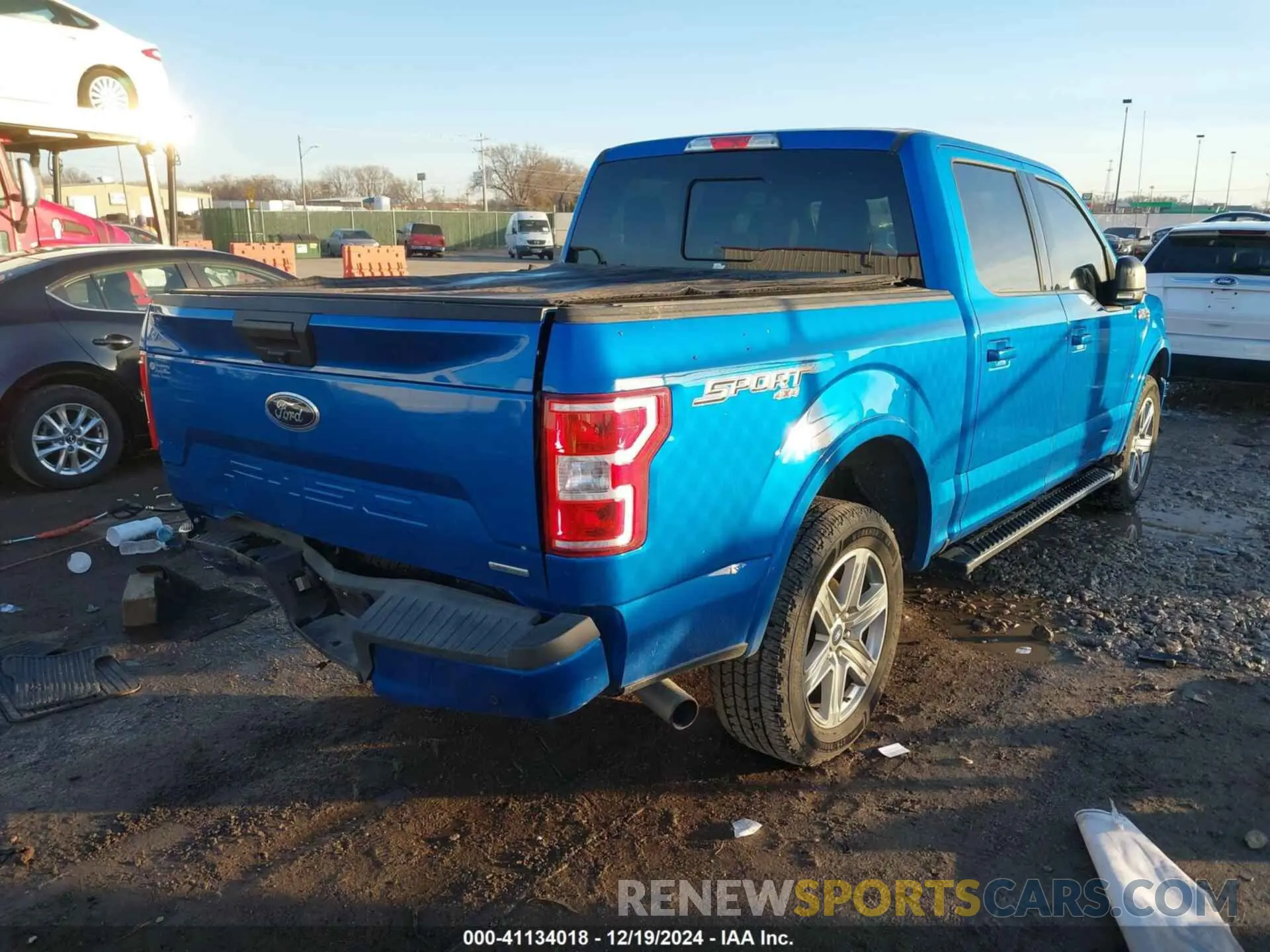 4 fotografías del automóvil dañado 1FTEW1EPXKFB79891 FORD F-150 2019