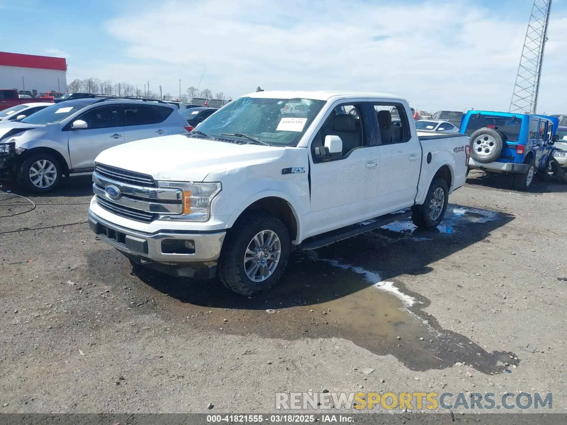 2 fotografías del automóvil dañado 1FTEW1EPXKKD91438 FORD F-150 2019