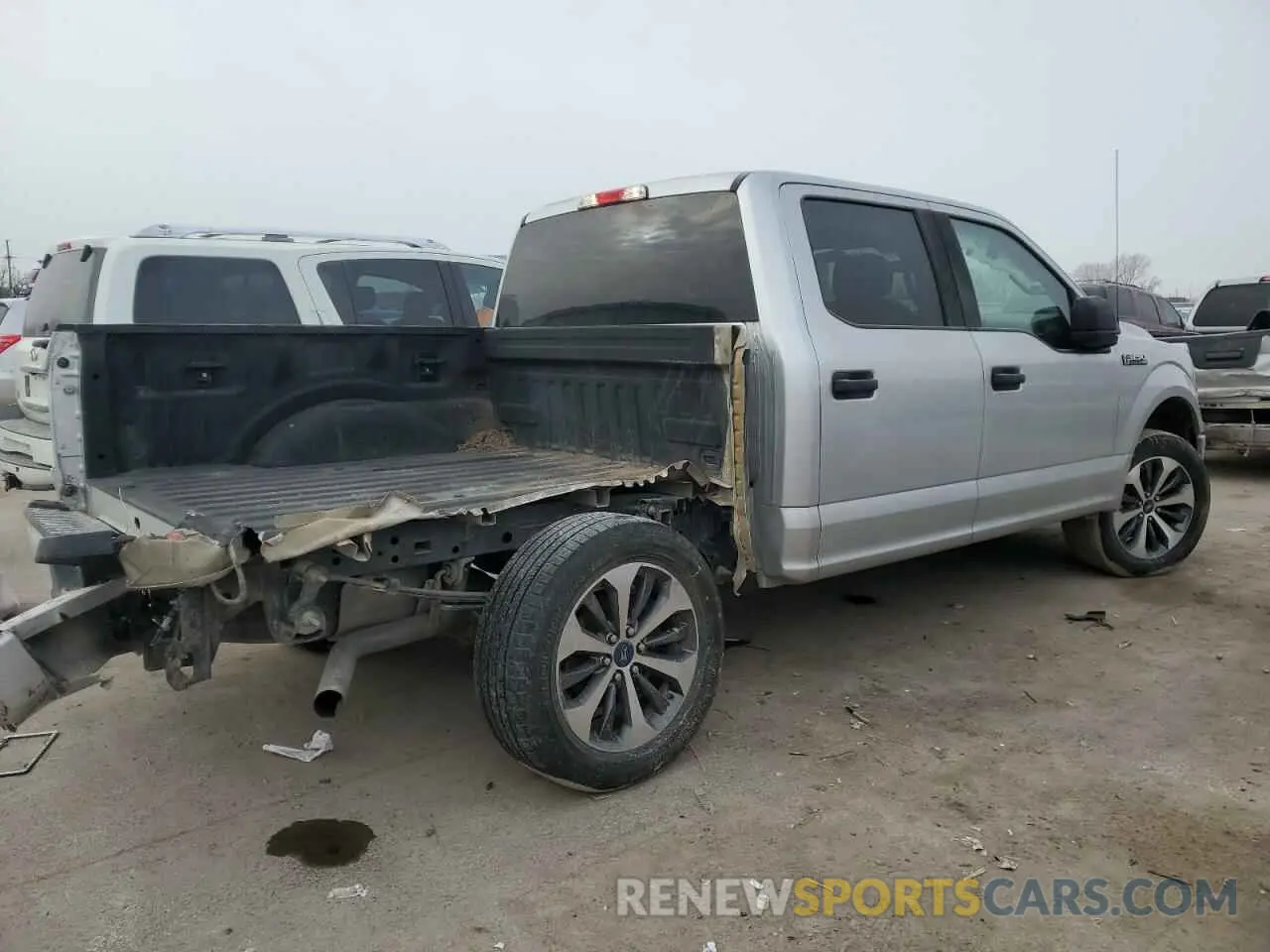 3 fotografías del automóvil dañado 1FTEW1EPXKKF27549 FORD F-150 2019