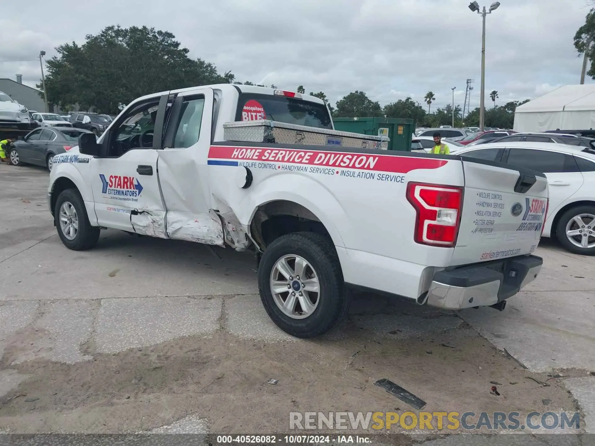 3 fotografías del automóvil dañado 1FTEX1CB0KKE51747 FORD F-150 2019