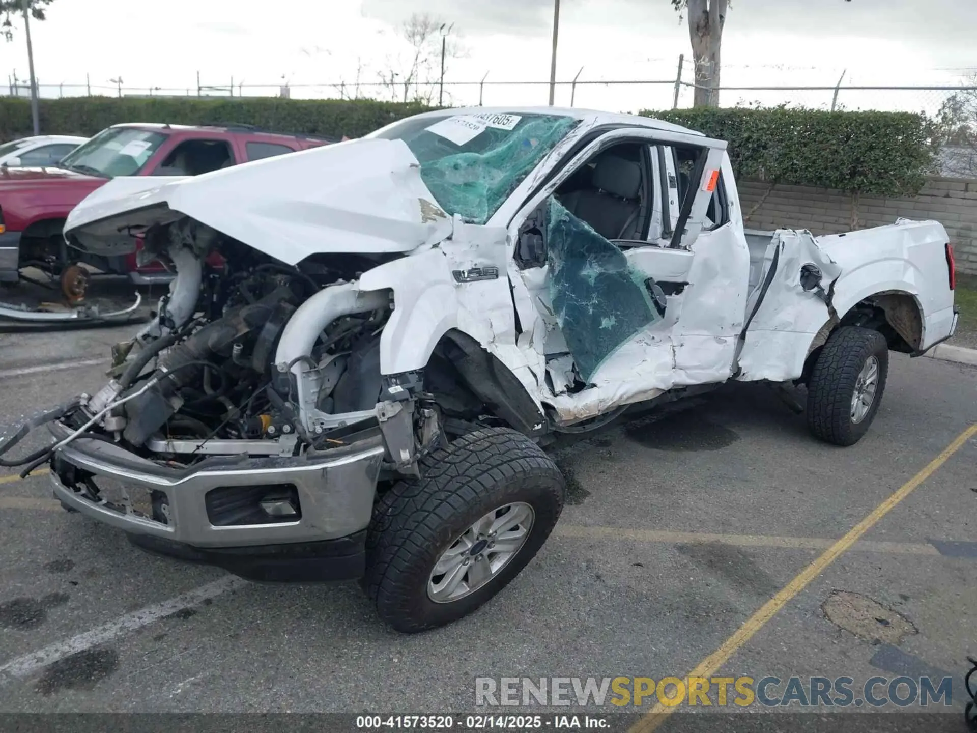 2 fotografías del automóvil dañado 1FTEX1CB2KKD28161 FORD F-150 2019